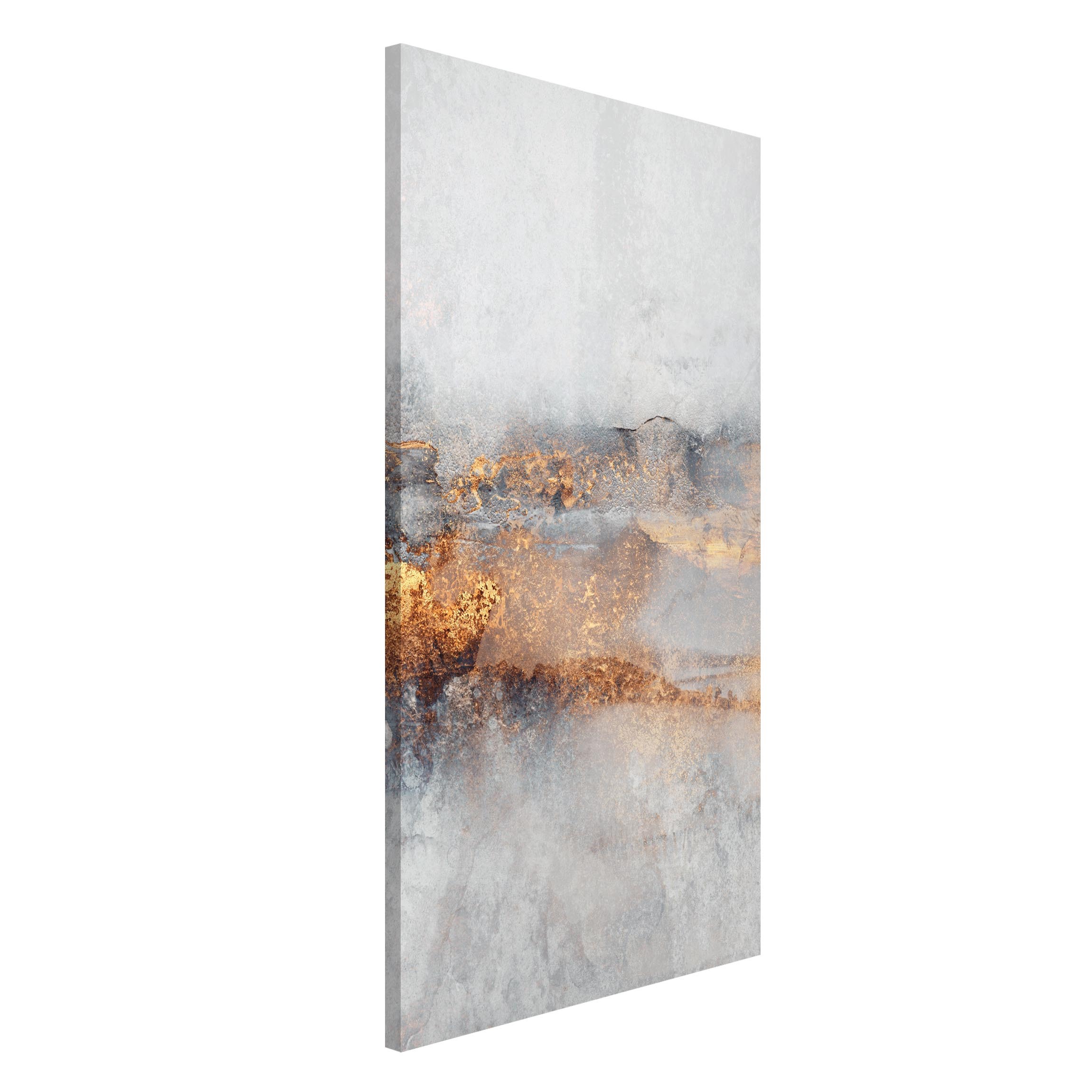Magnettafel Gold-Grauer Nebel