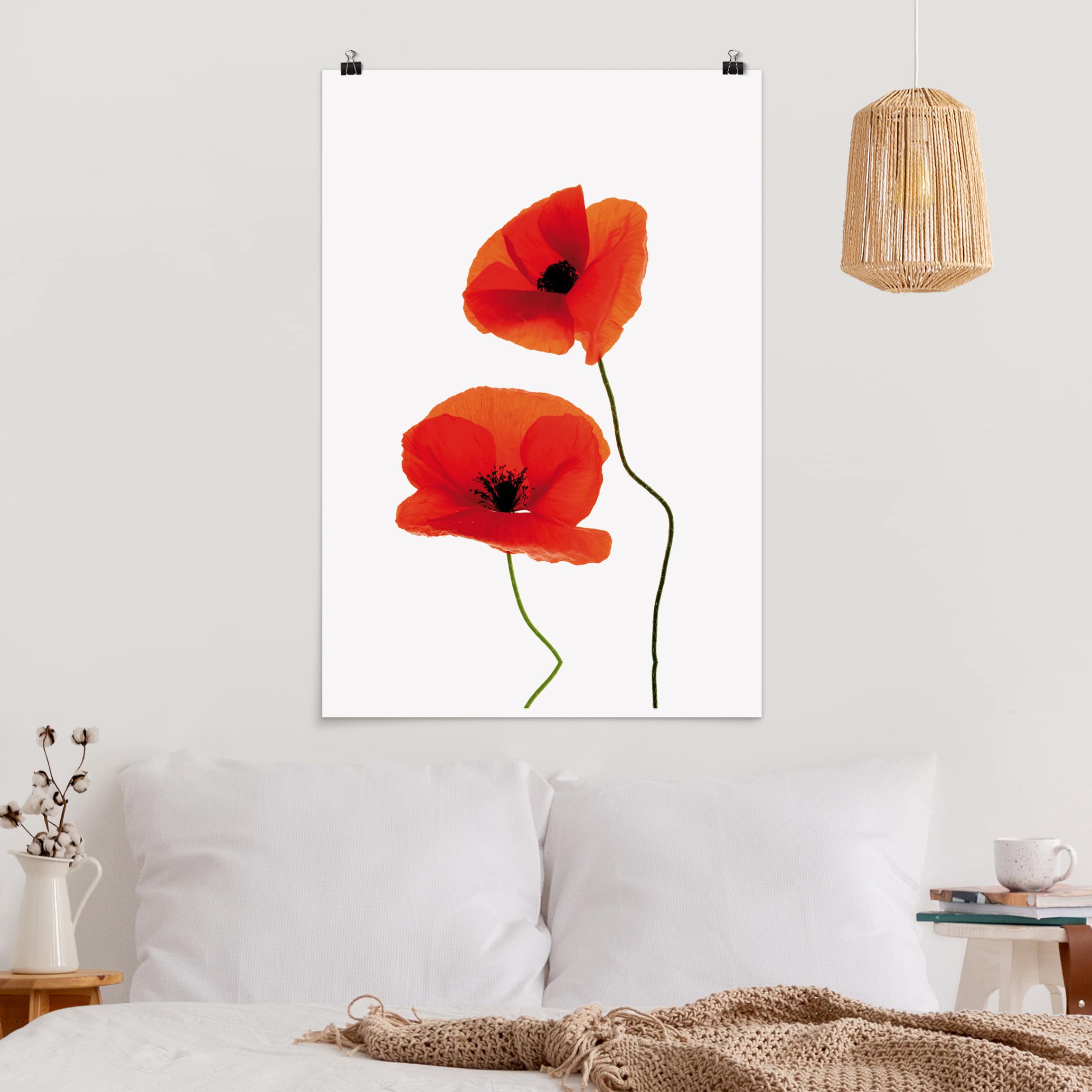 Poster - Hochformat Charming Poppies