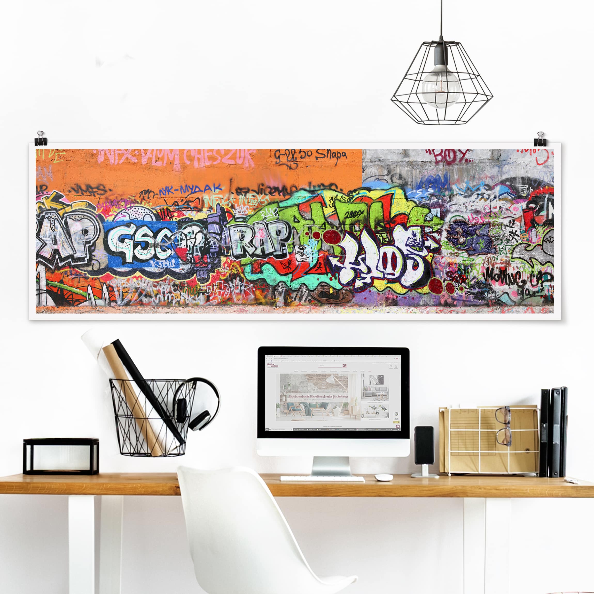 Panorama Poster Graffiti