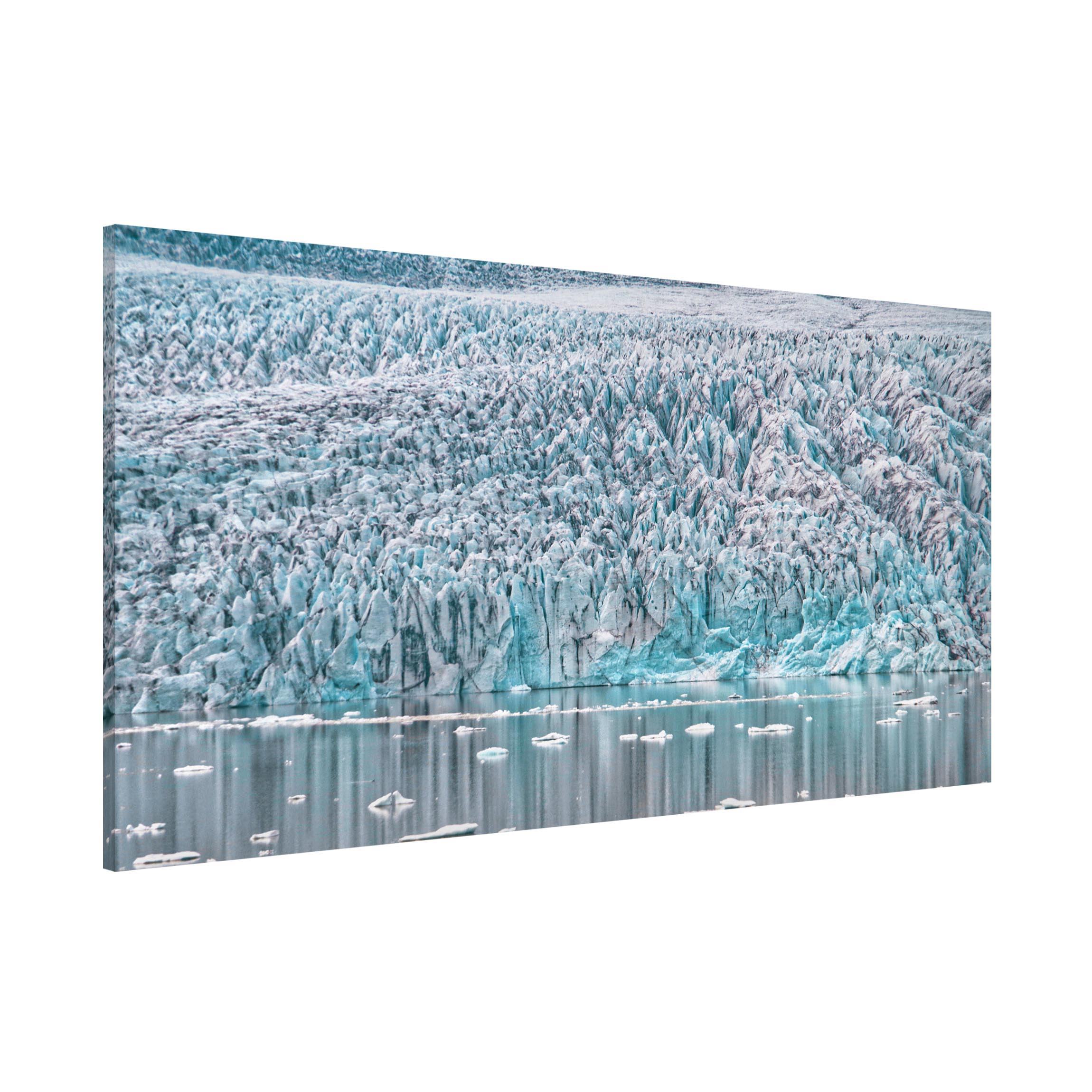 Magnettafel Gletscher auf Island