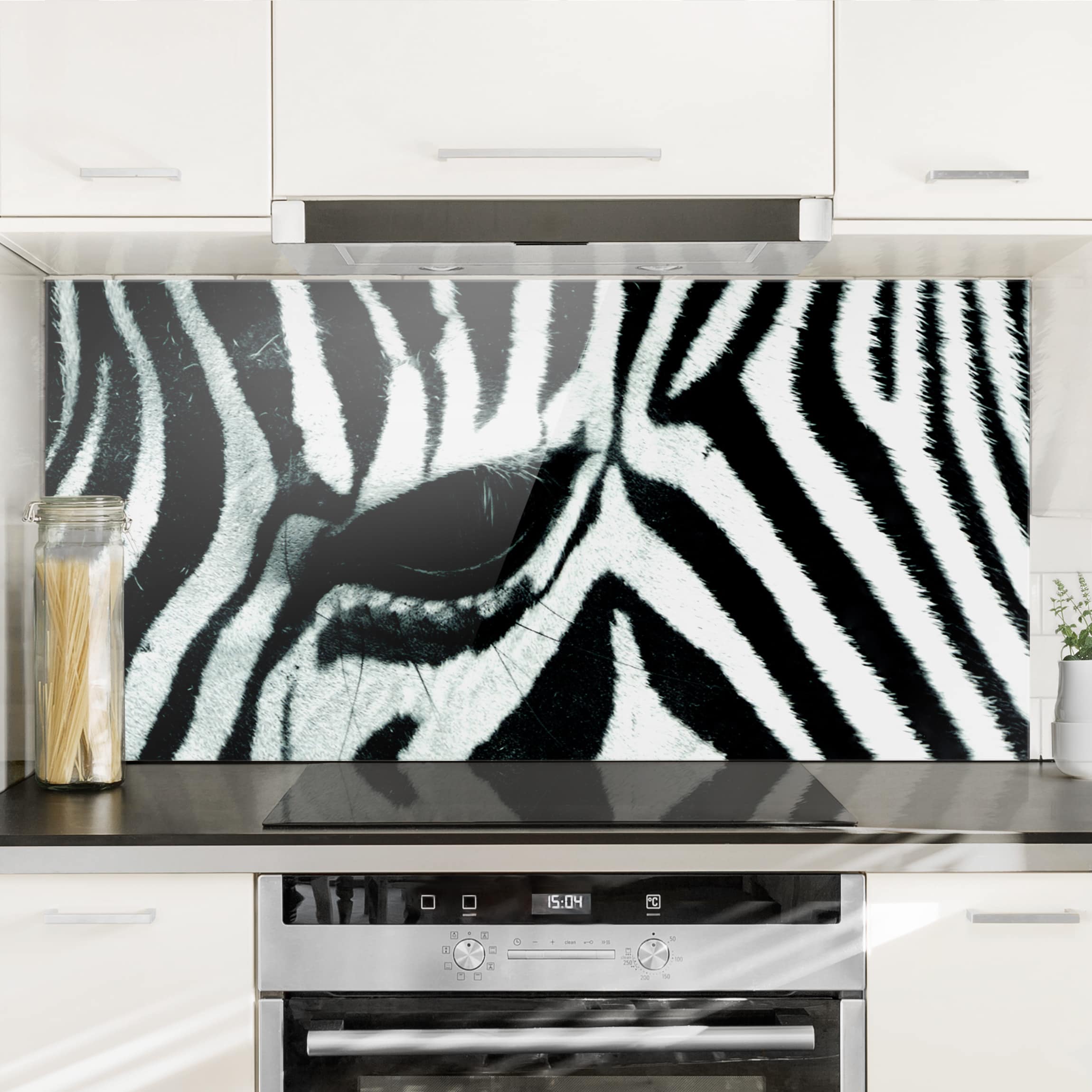 Glas Spritzschutz Zebra Crossing No.4