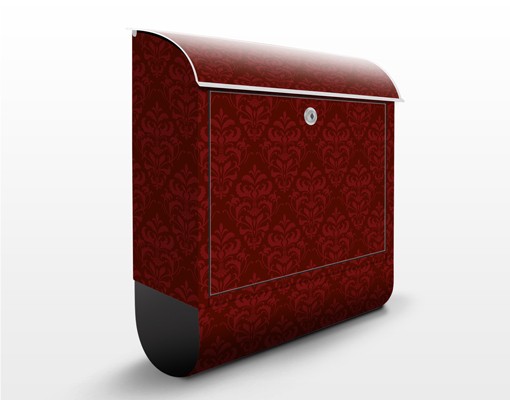 Briefkasten Roter Französischer Barock