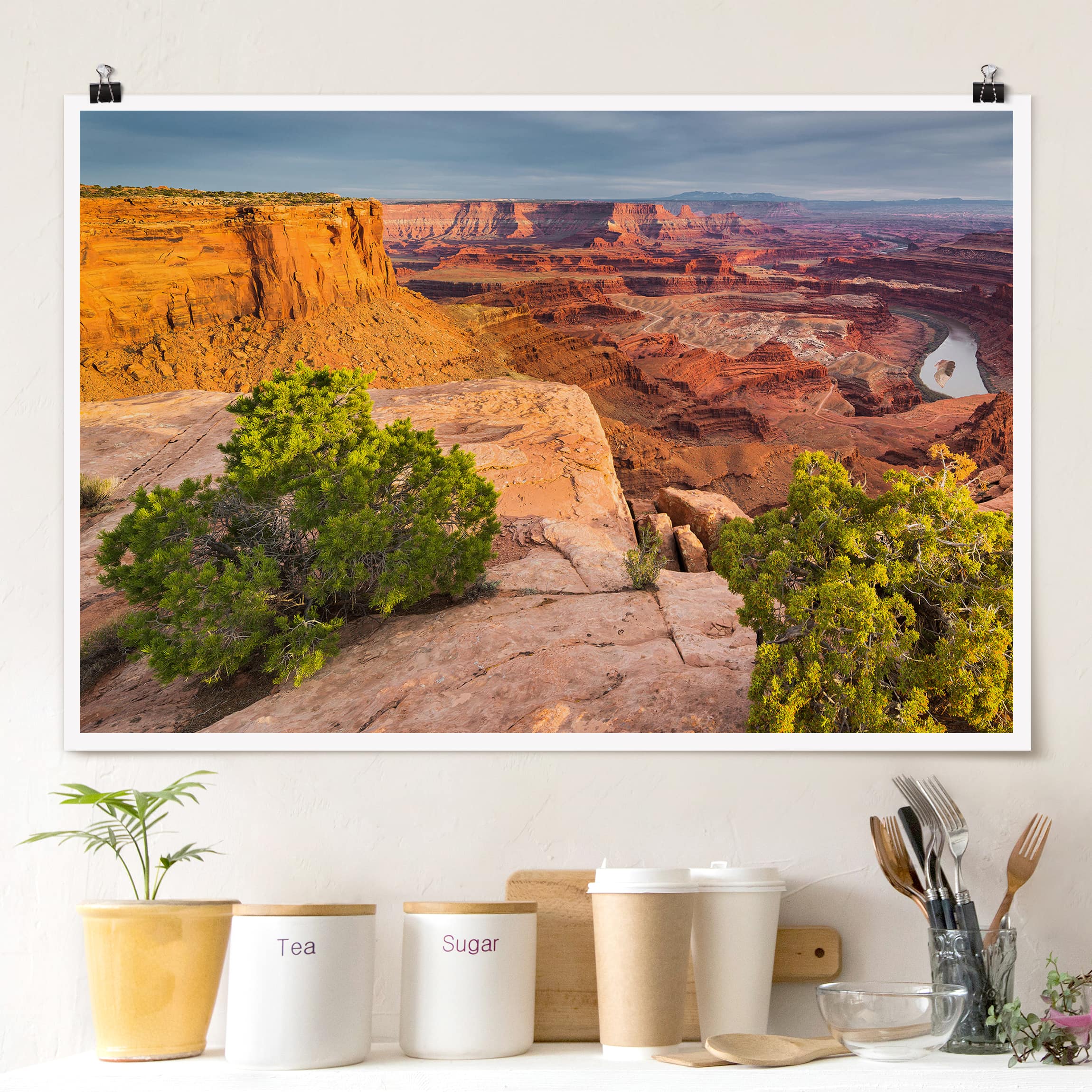 Poster - Querformat Dead Horse Point Canyonlands National Park USA