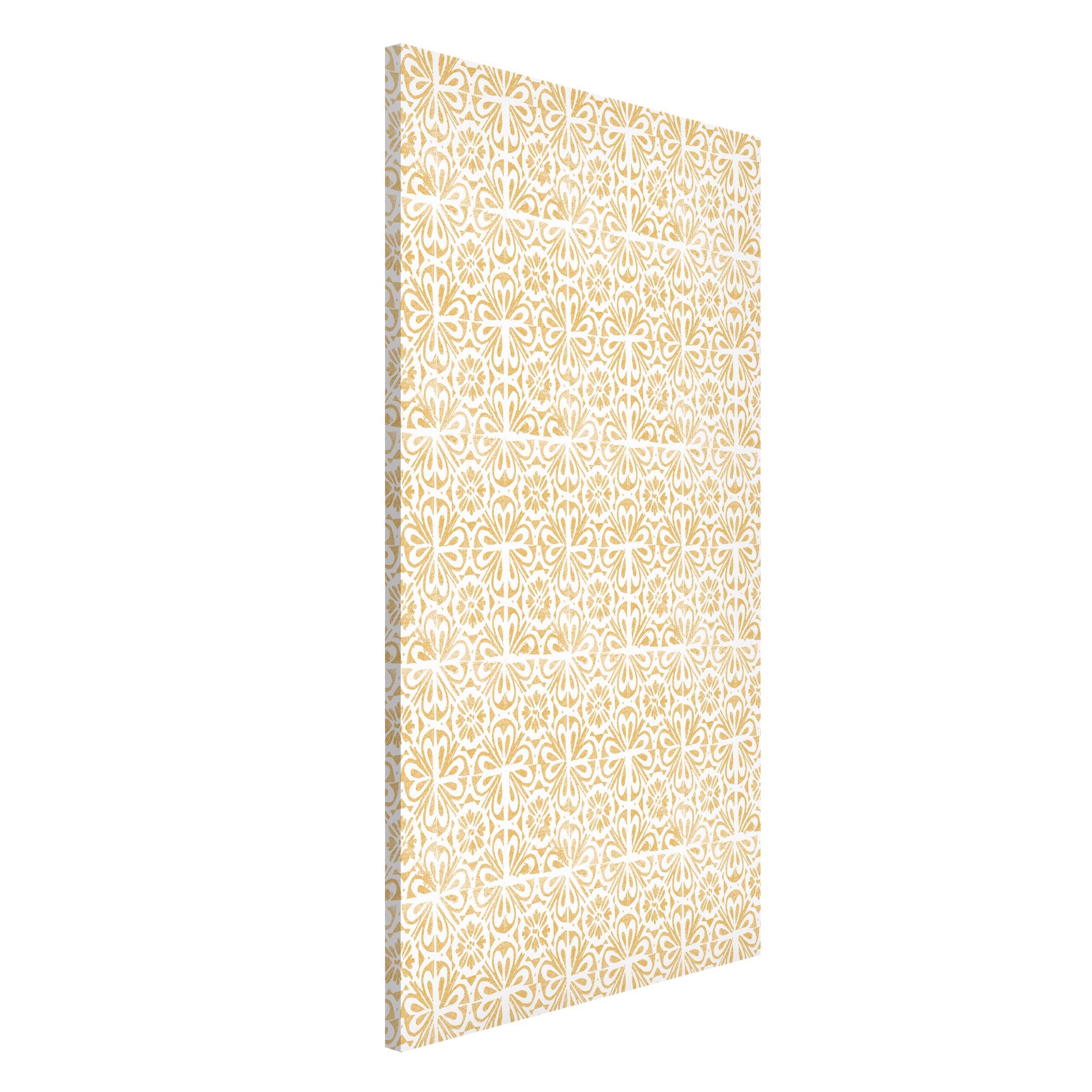 Magnettafel Vintage Muster Portugiesische Fliesen