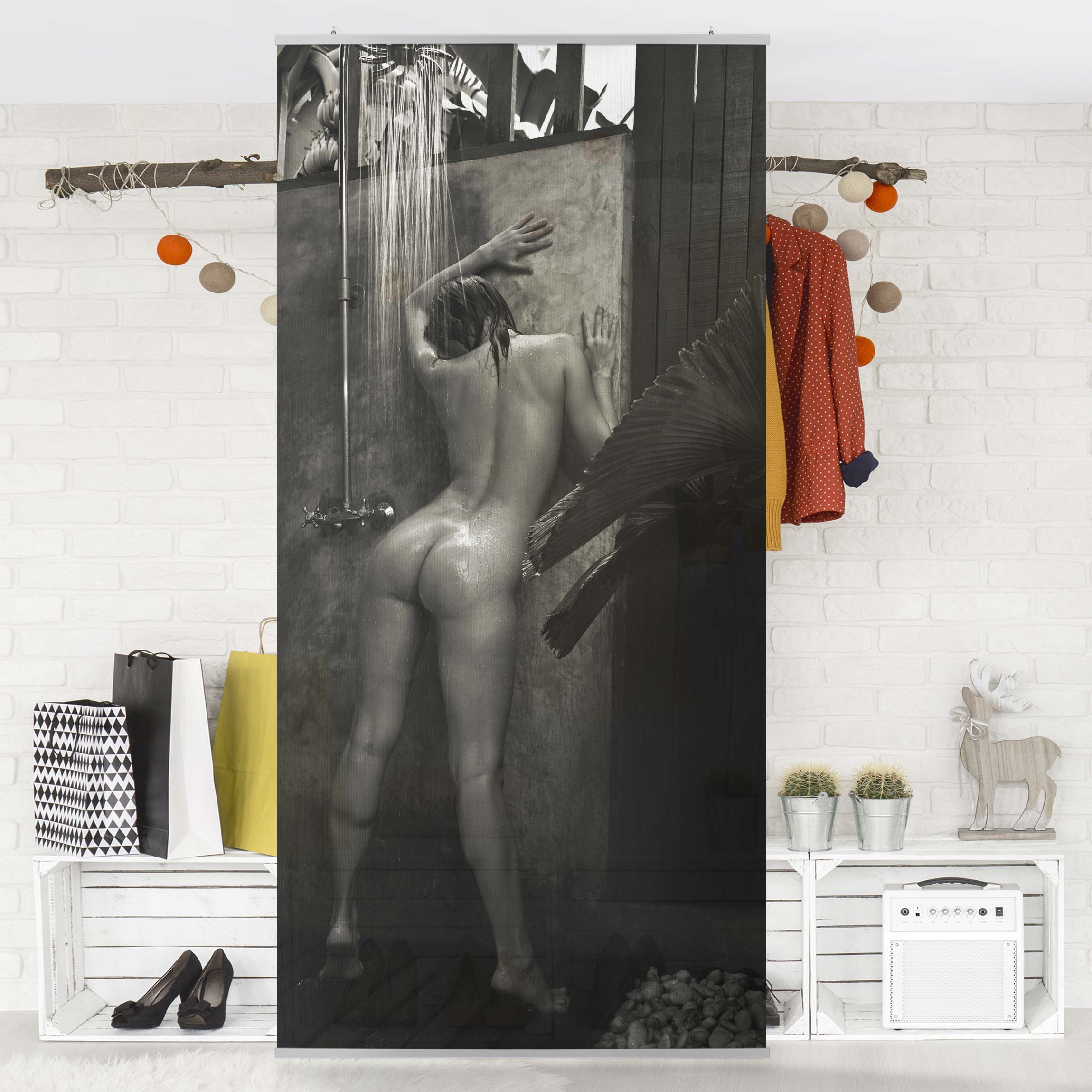 Raumteiler Tropische Dusche