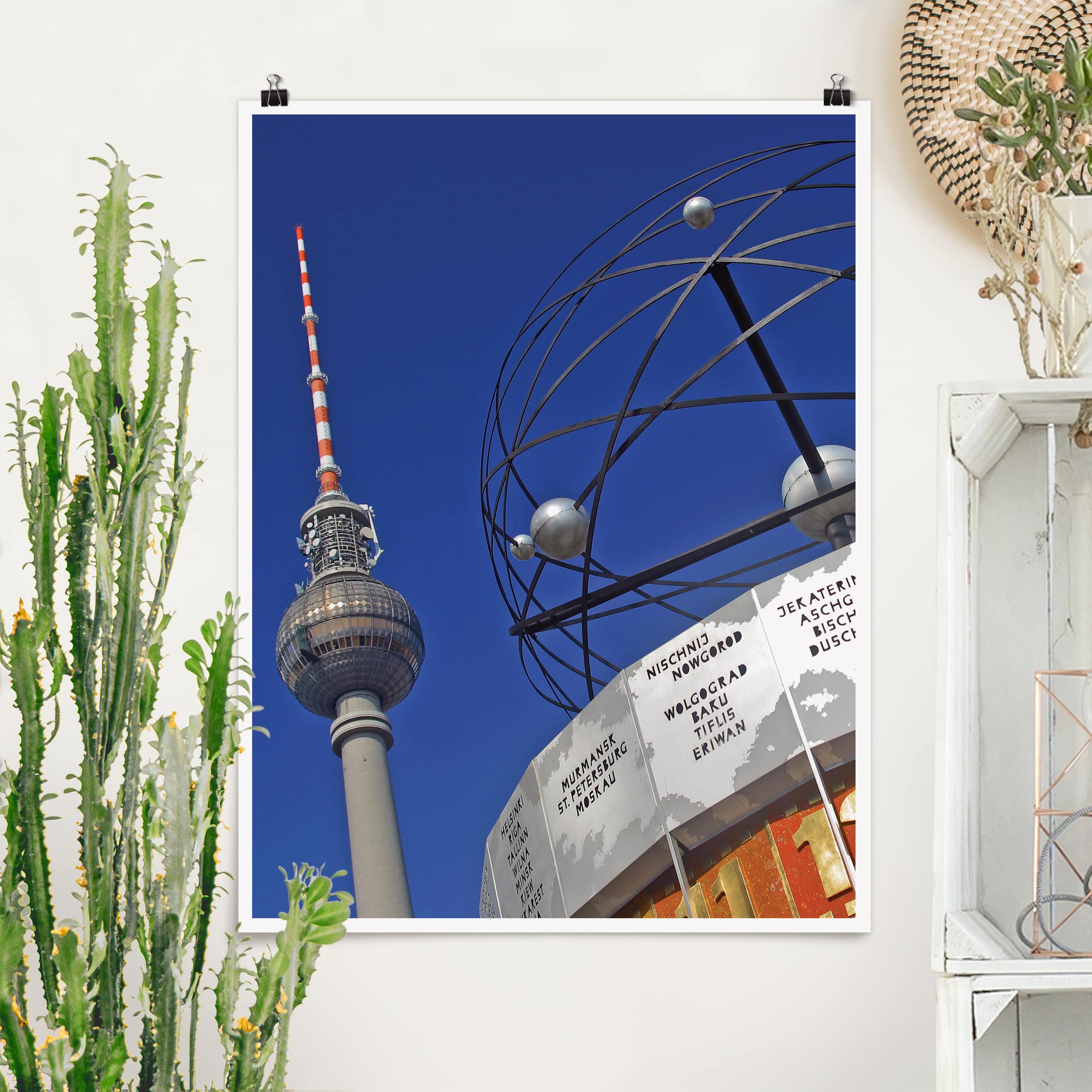Poster - Hochformat Berlin Alexanderplatz