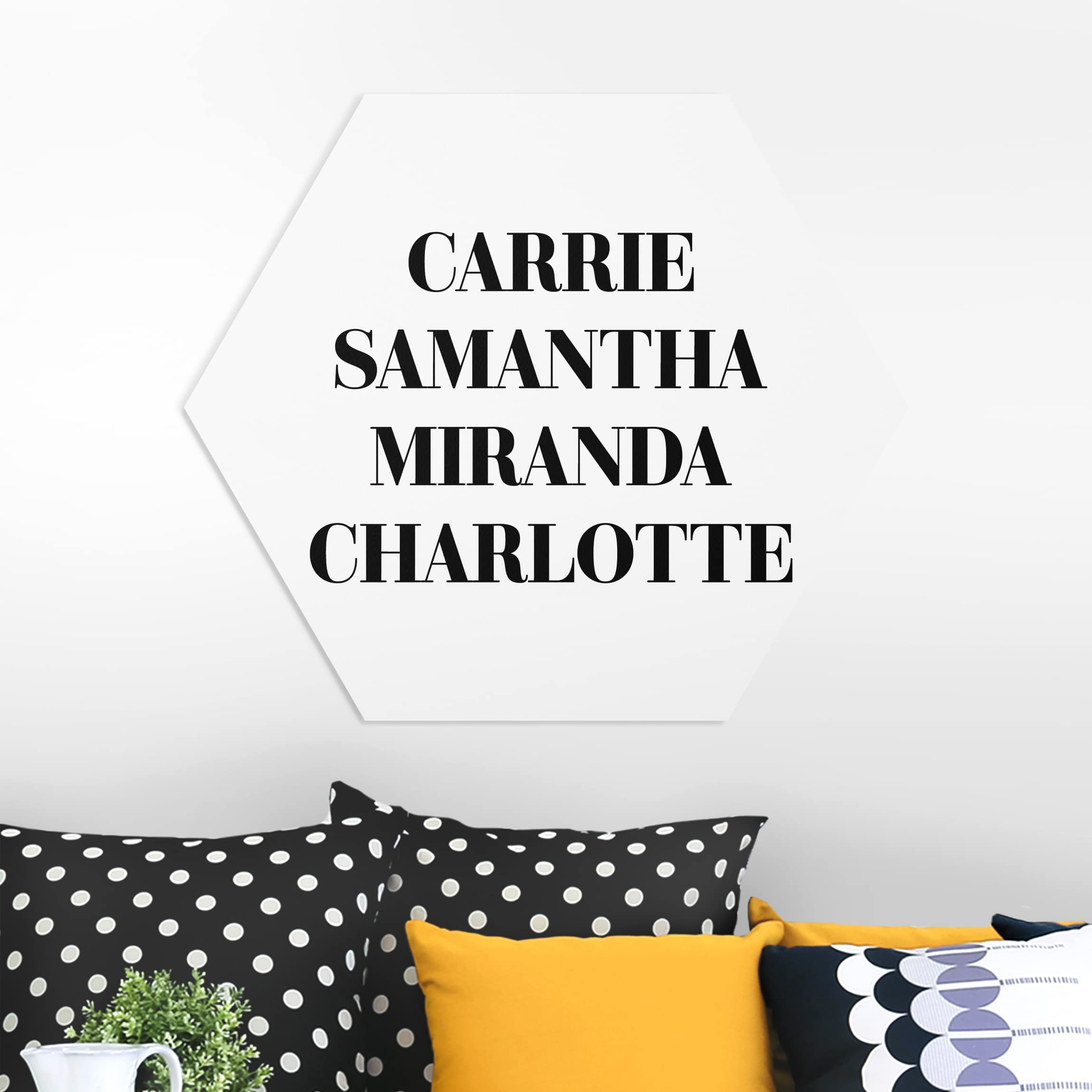 Hexagon-Forexbild Lieblingsserien - Sex and the City