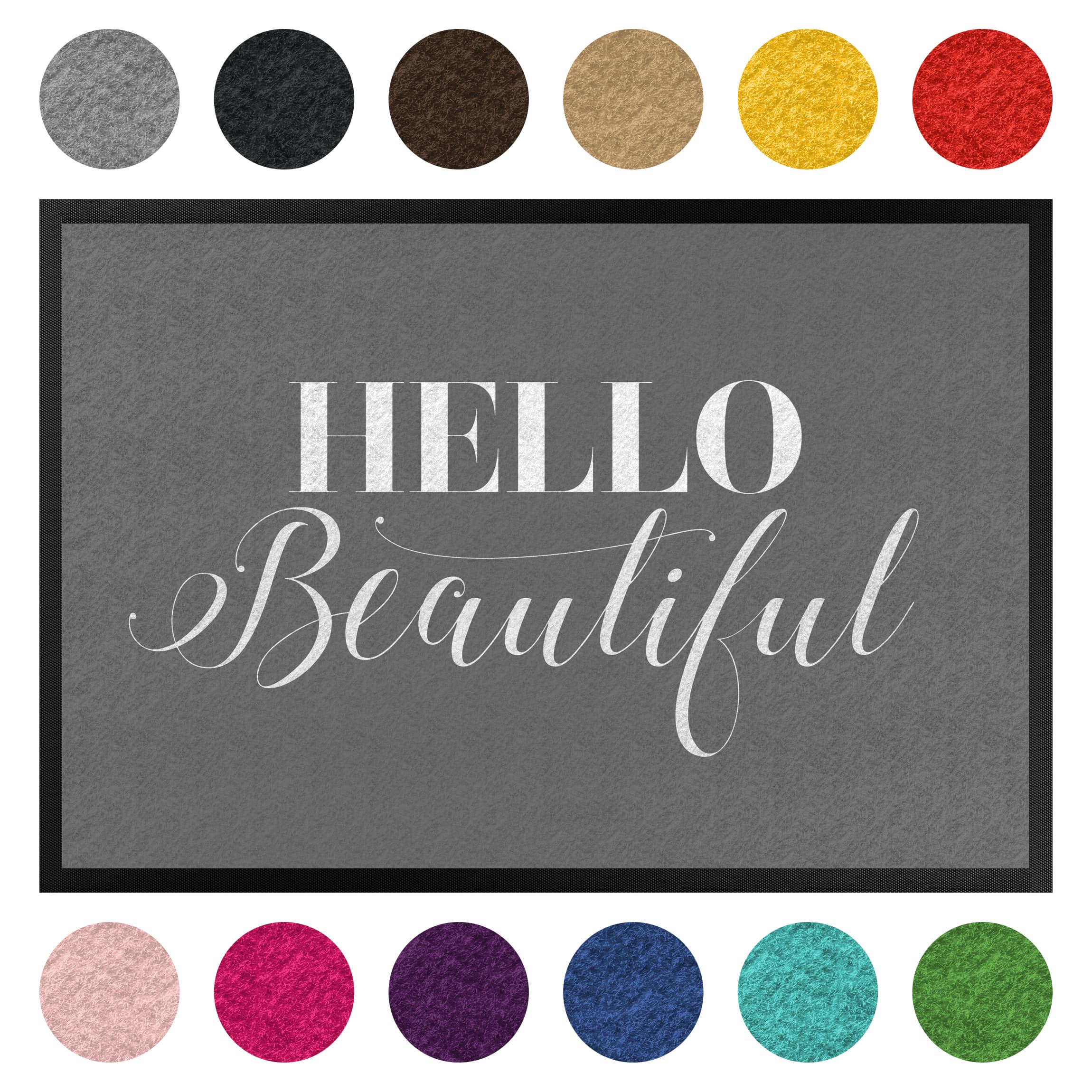 Fußmatte Hello Beautiful