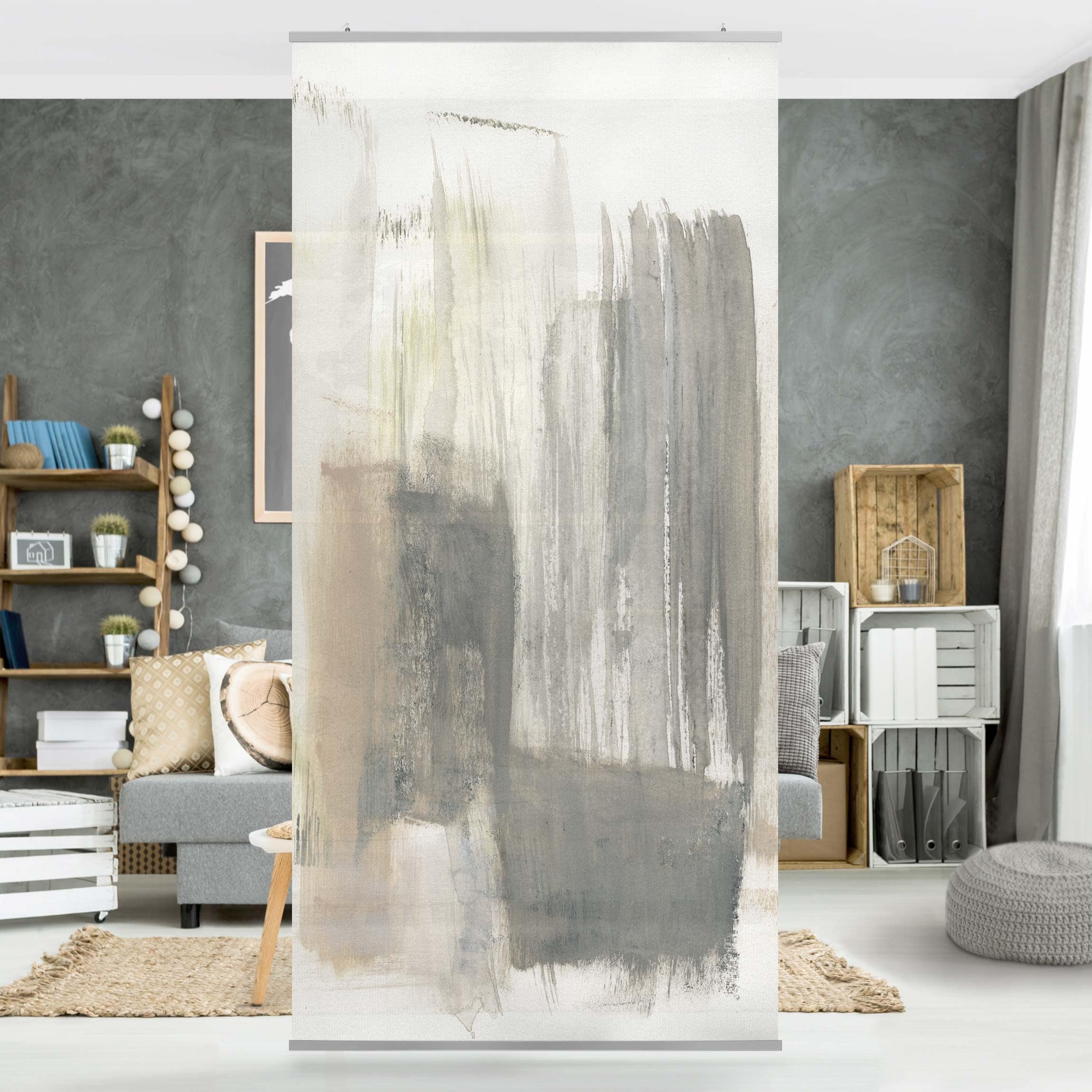 Raumteiler Ein Hauch von Pastell I