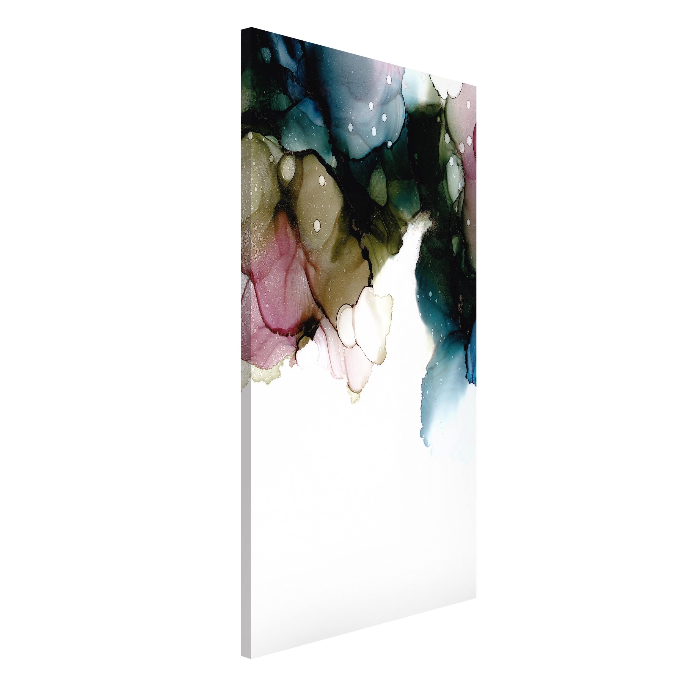 Magnettafel Blumenbogen mit Gold