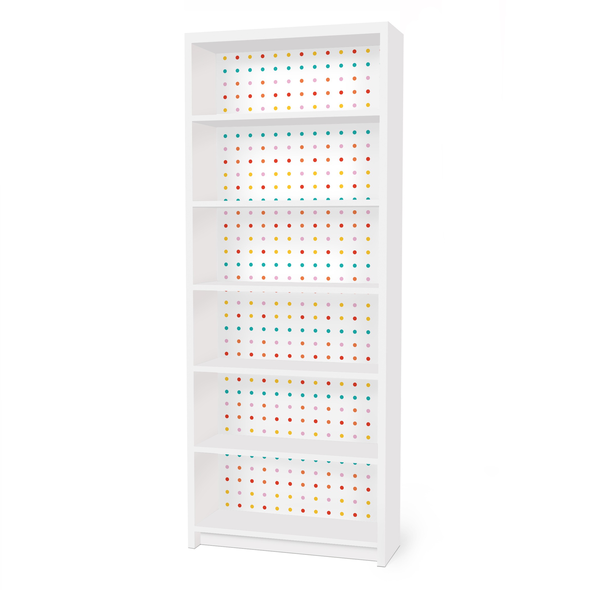 Möbelfolie für IKEA Billy Regal No.UL748 Little Dots