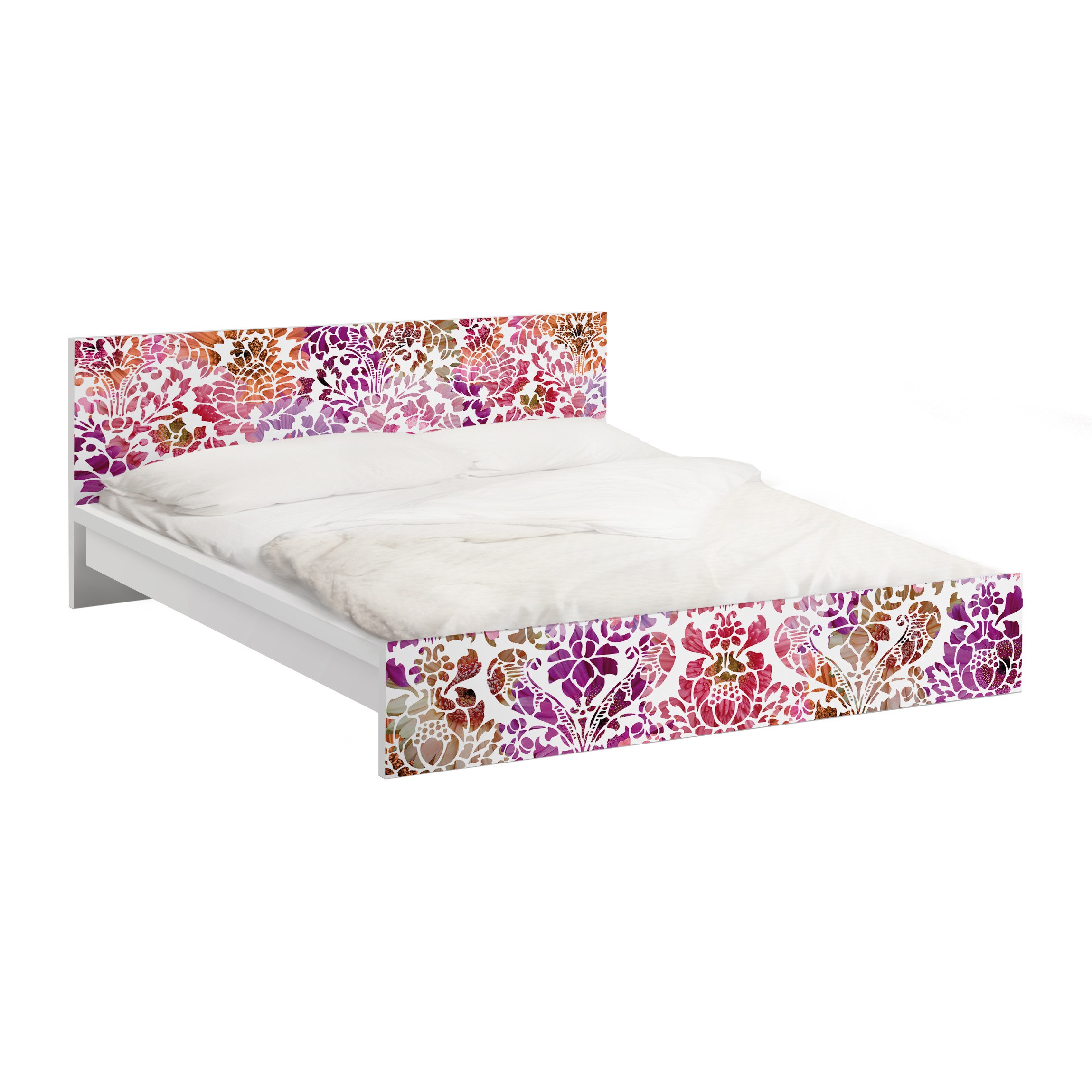 Möbelfolie für IKEA Malm Bett 140 cm Breite Sommerbarock