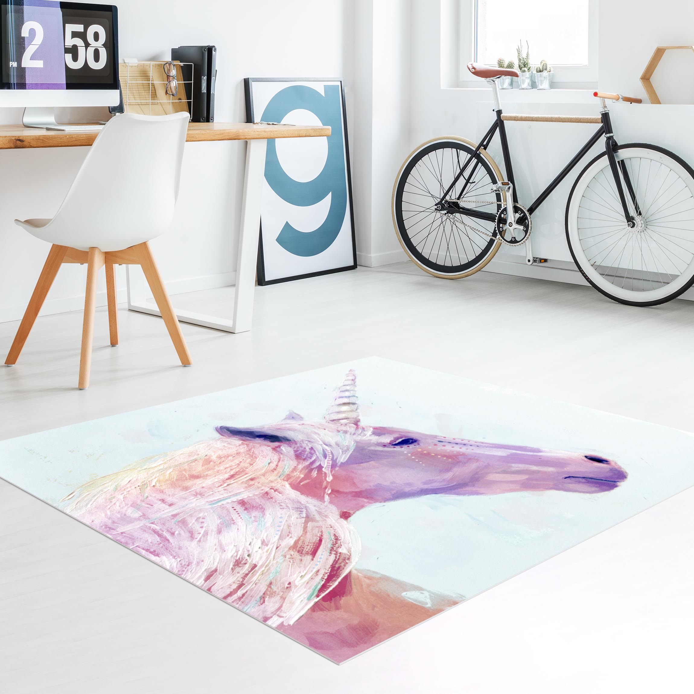 Vinylteppich Mystisches Einhorn I