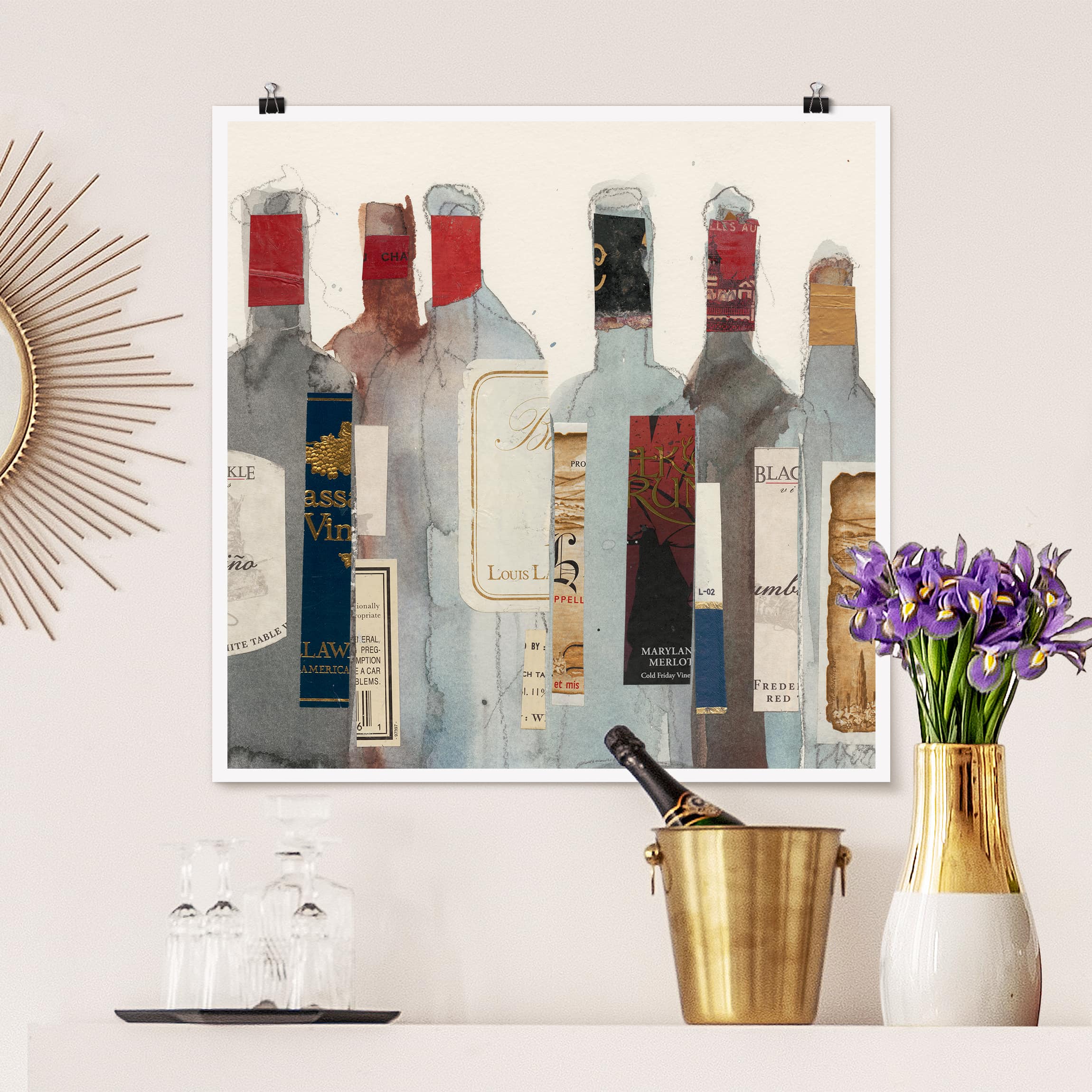 Poster Wein & Spirituosen I