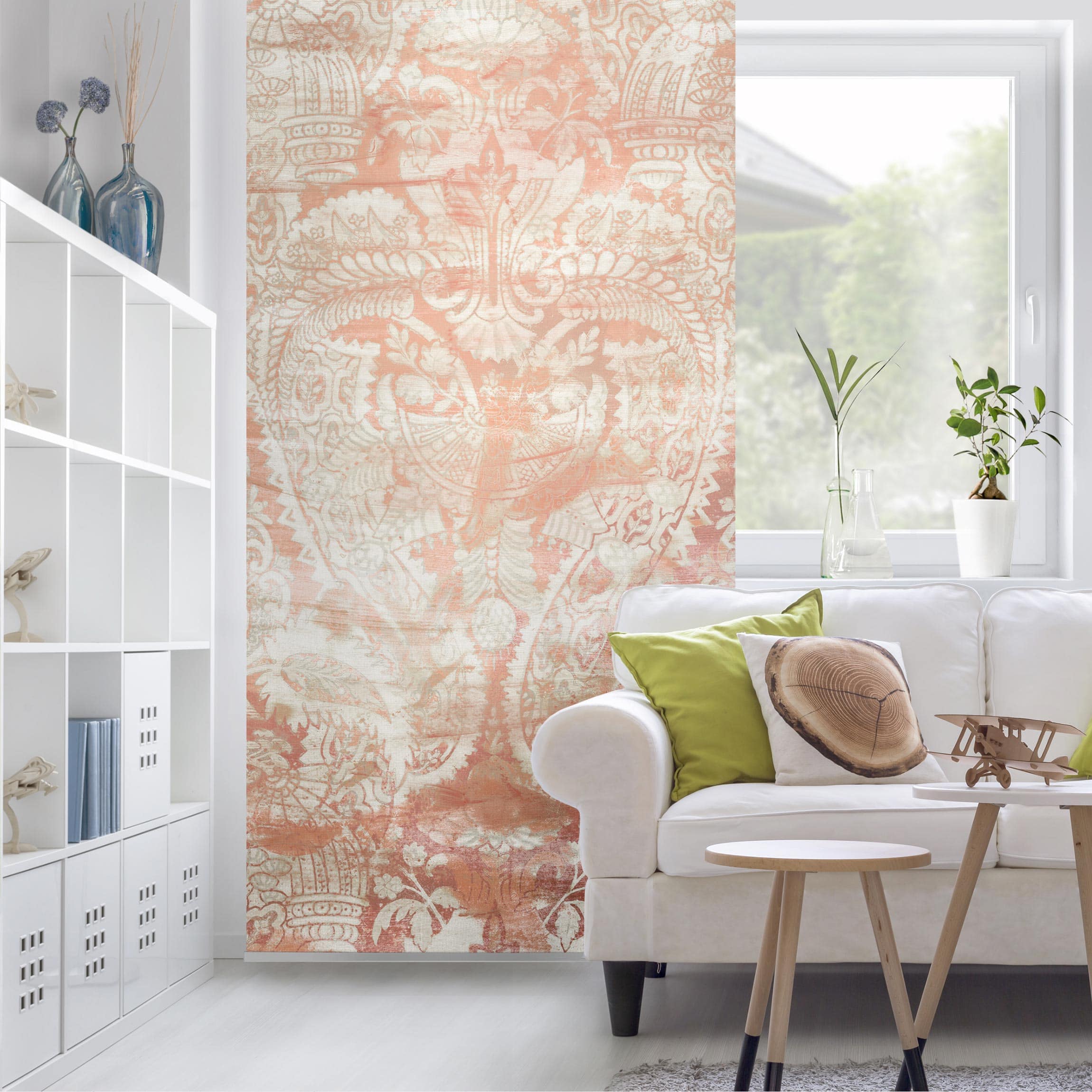 Raumteiler Ornamentgewebe IV