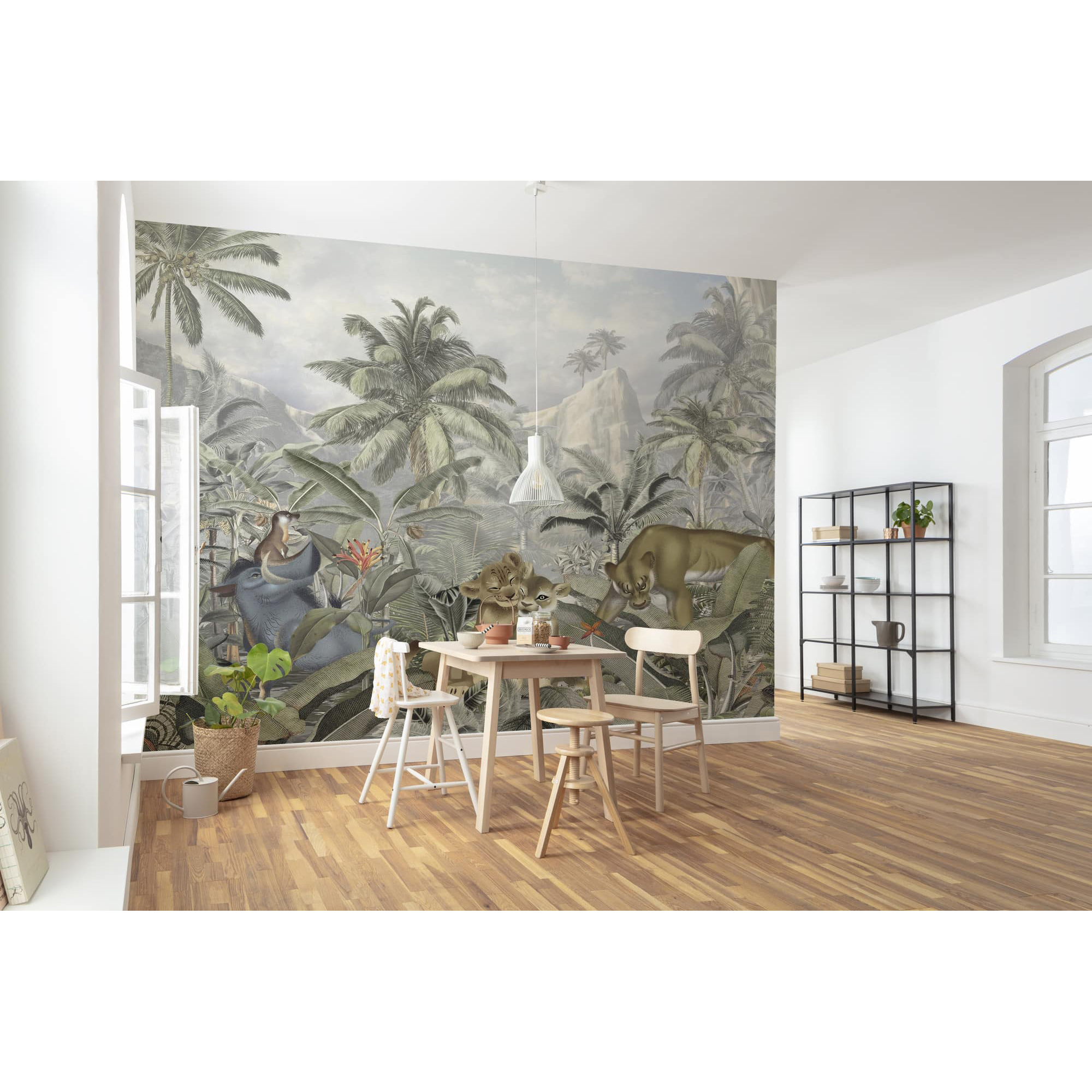 Fototapete Lion King Mountains