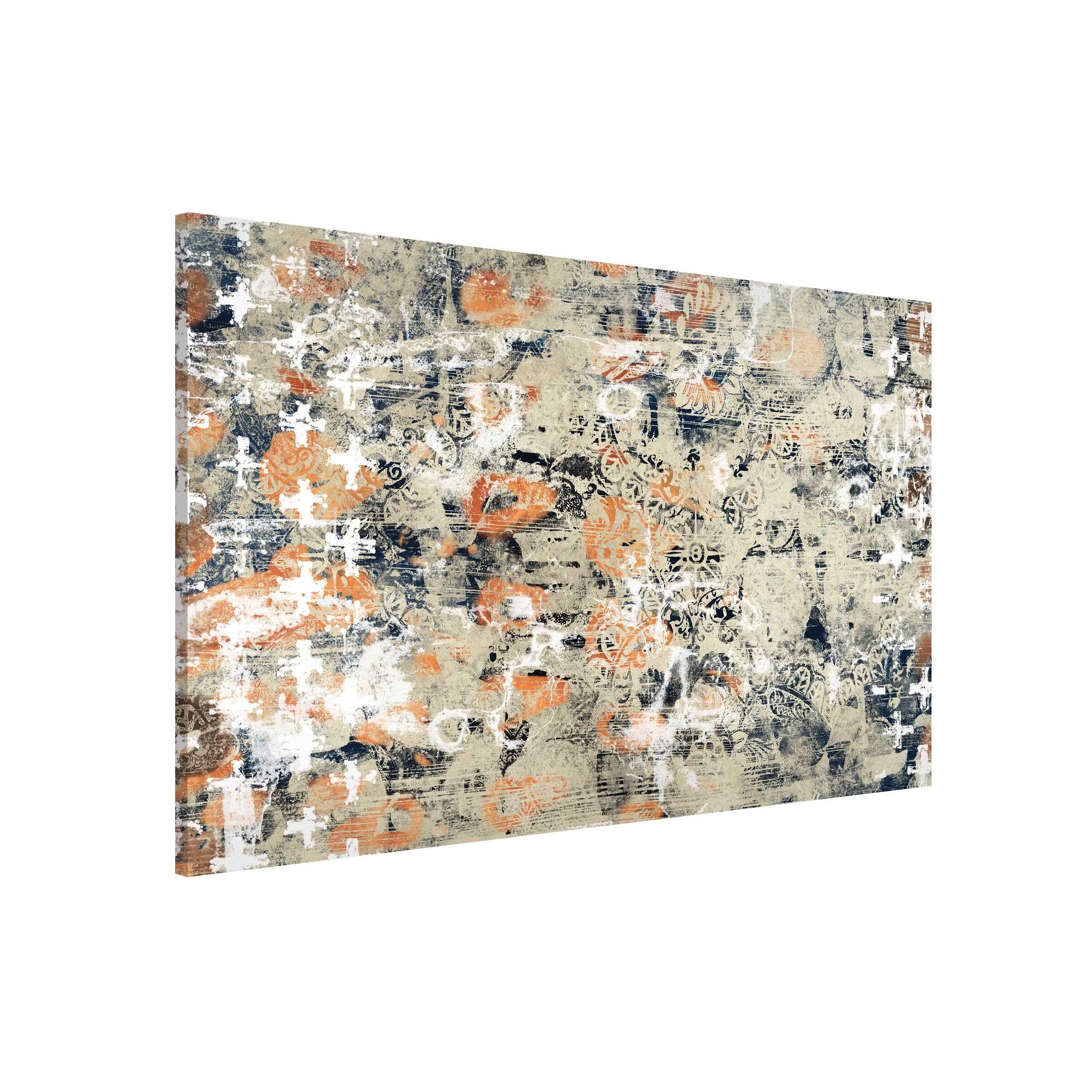 Magnettafel Terracotta Collage