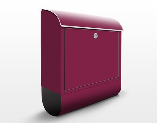 Briefkasten Colour Wine Red