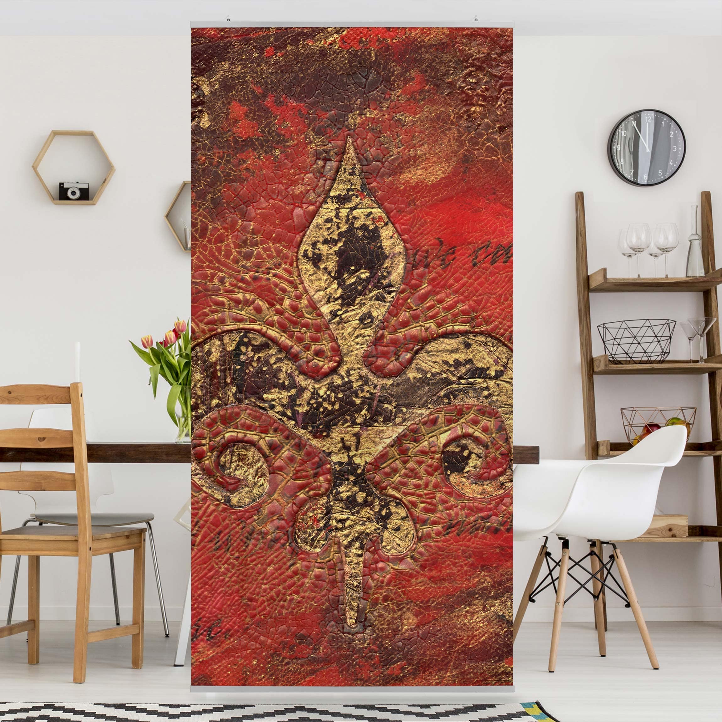 Raumteiler Secret in Patina