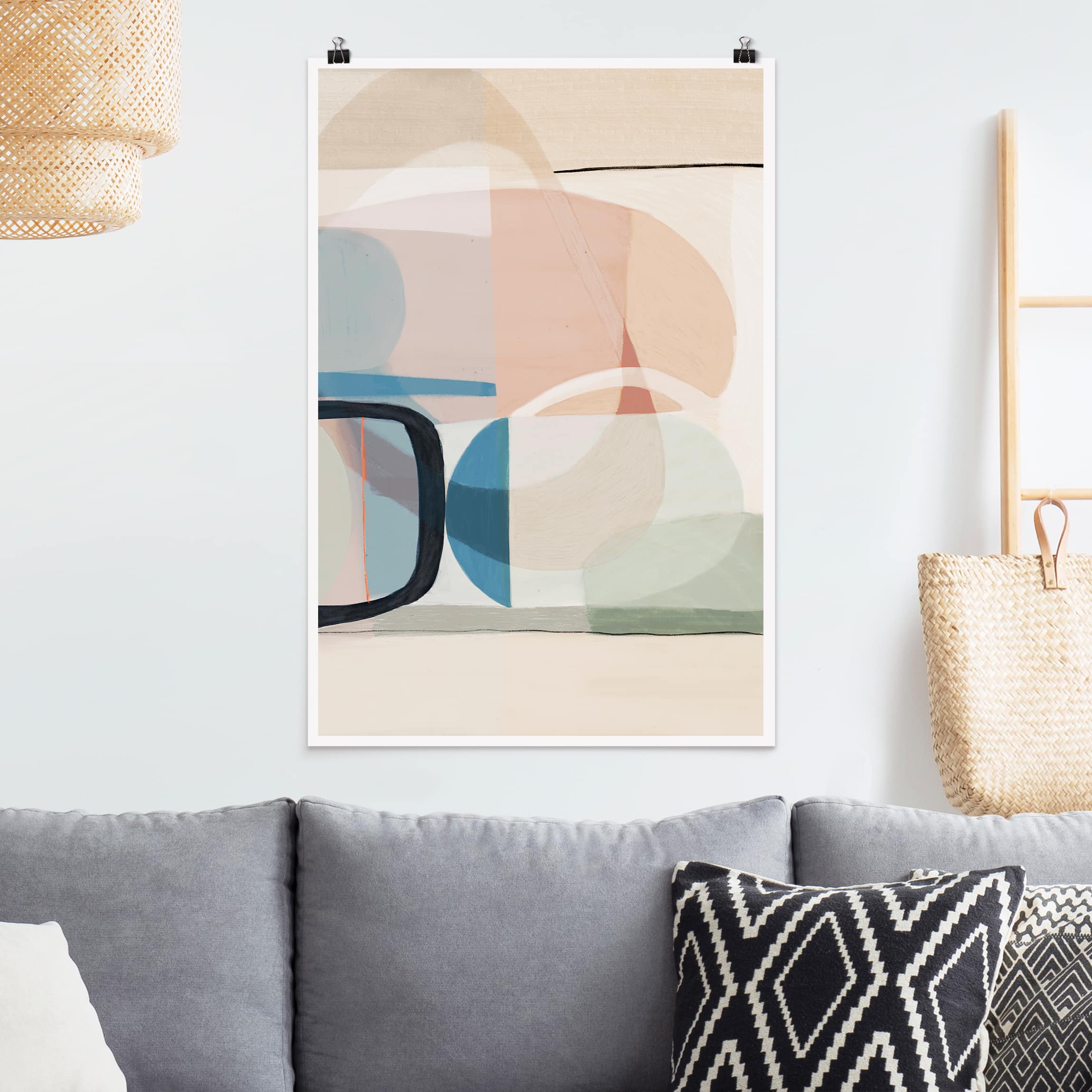 Poster - Hochformat Multiform III