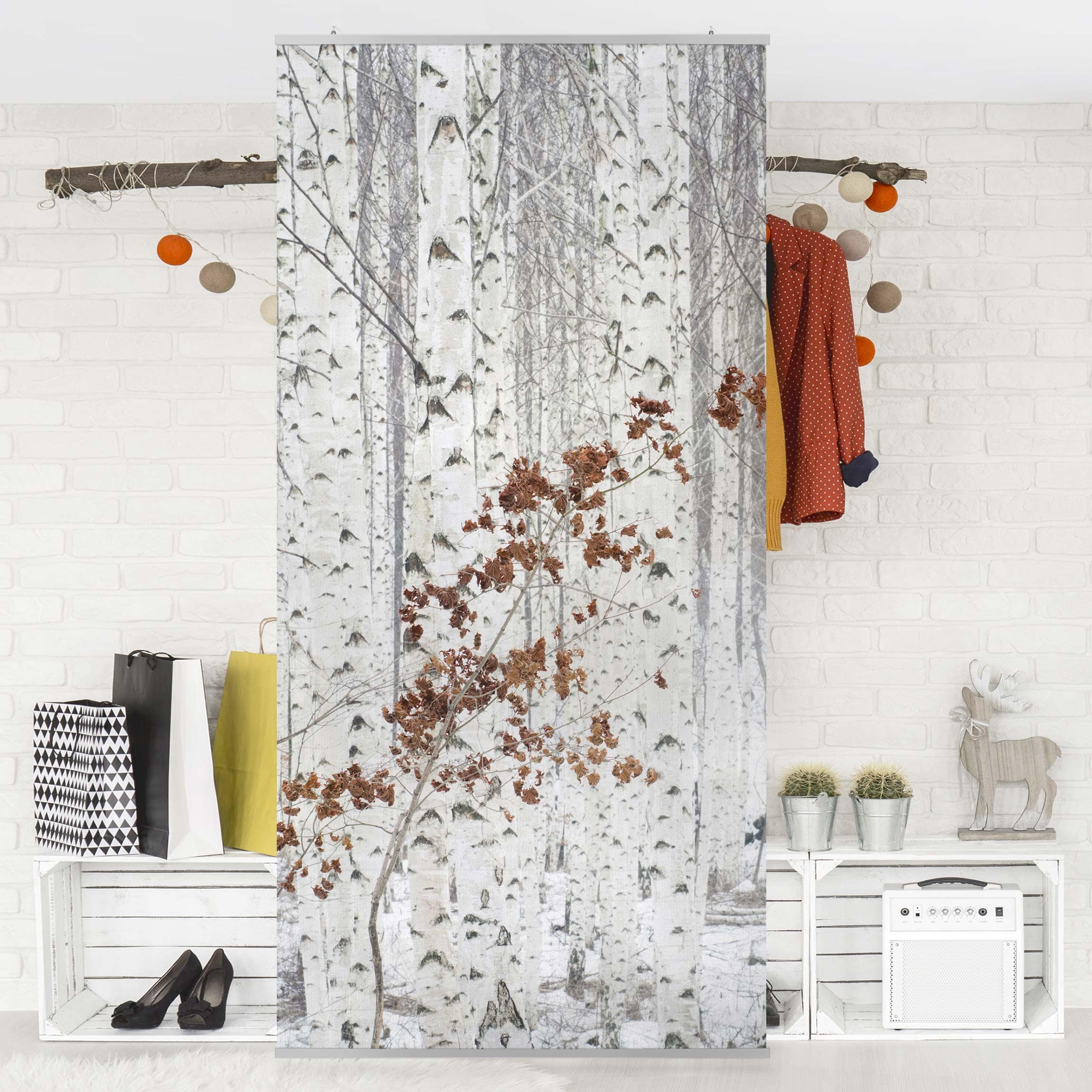 Raumteiler Birken Im Herbst