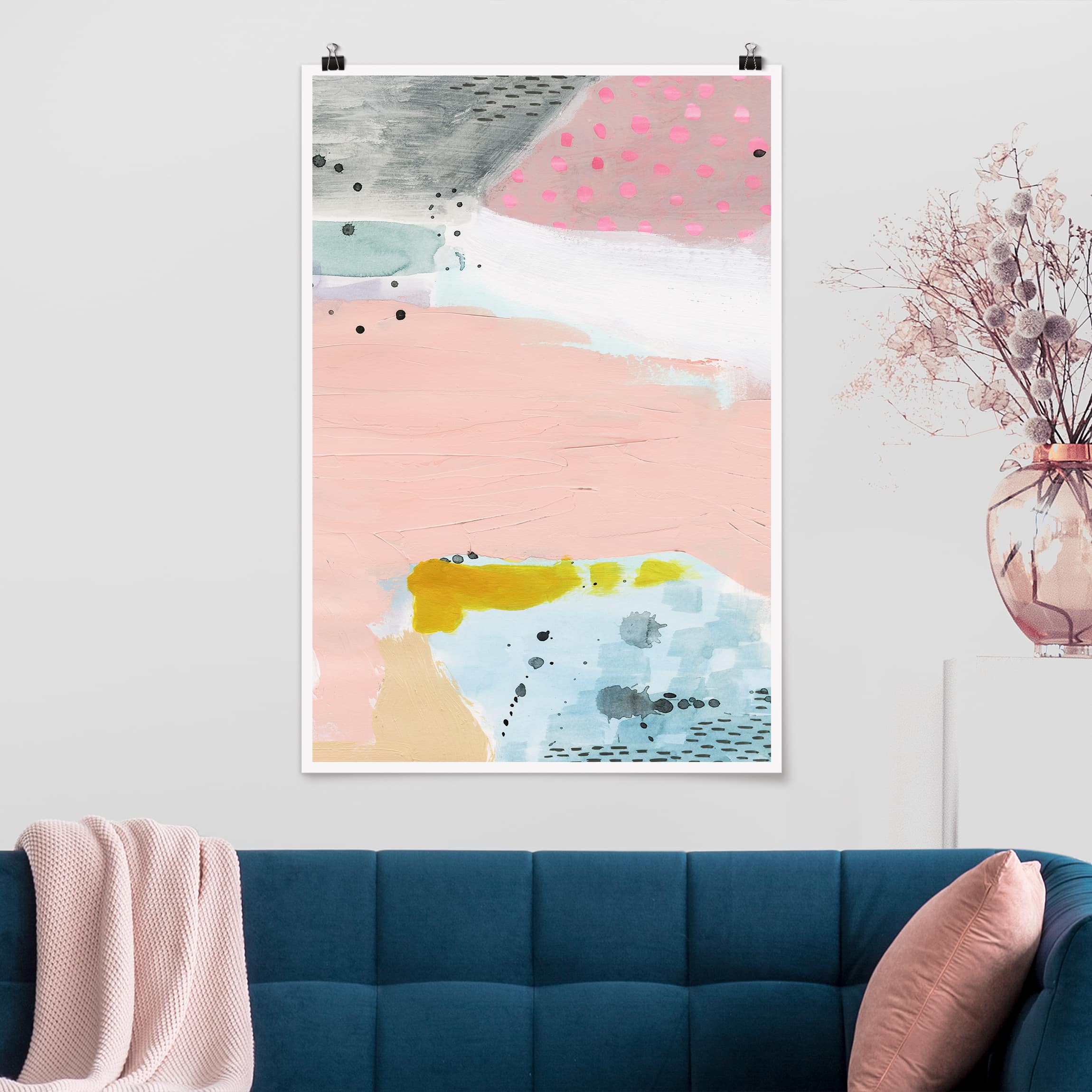 Poster - Hochformat Verschwommener Tagesanbruch II