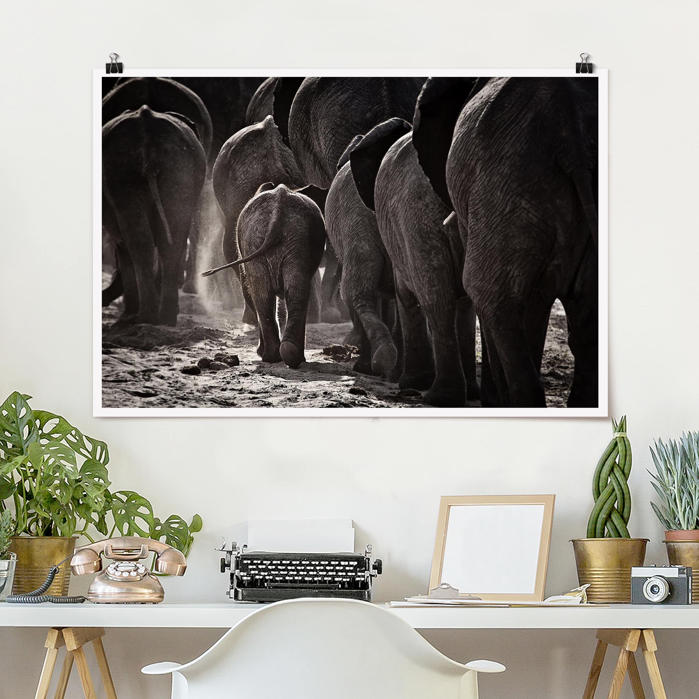 Poster - Querformat Nach Hause gehen