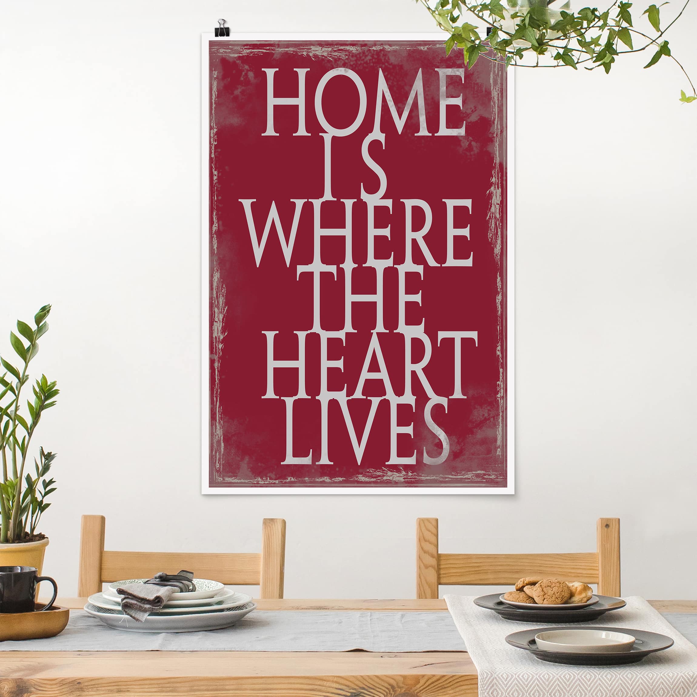 Poster - Hochformat No.KA21 Home Is