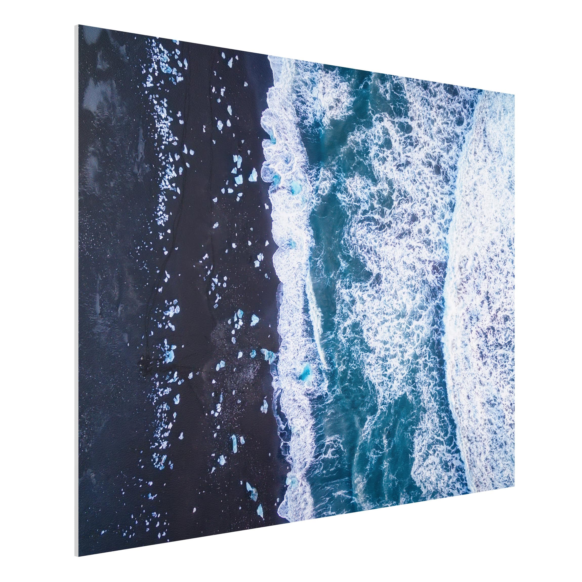 Forexbild Luftbild - Jökulsárlón in Island vertikal