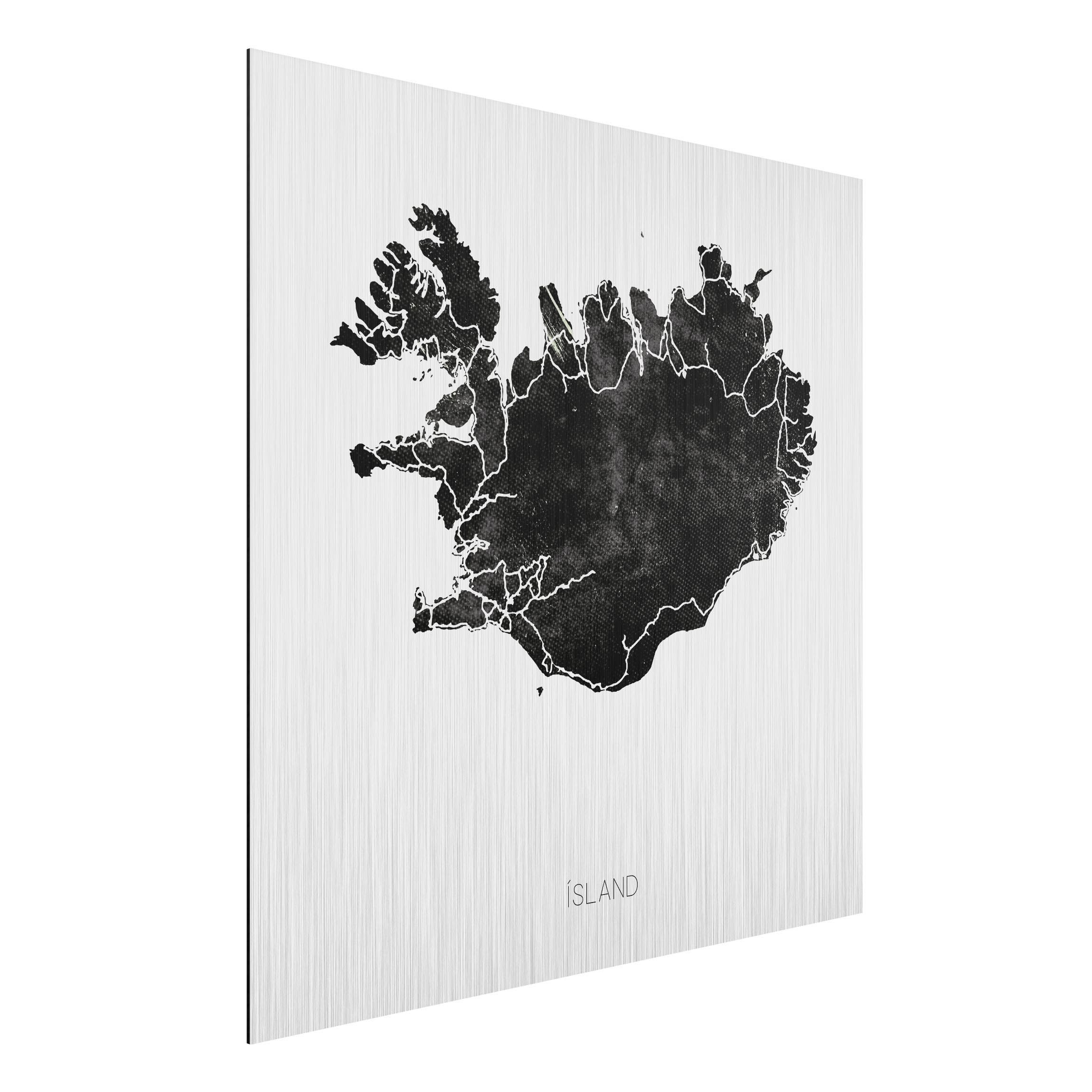Alu-Dibond Outdoor Bild Schwarzes Island