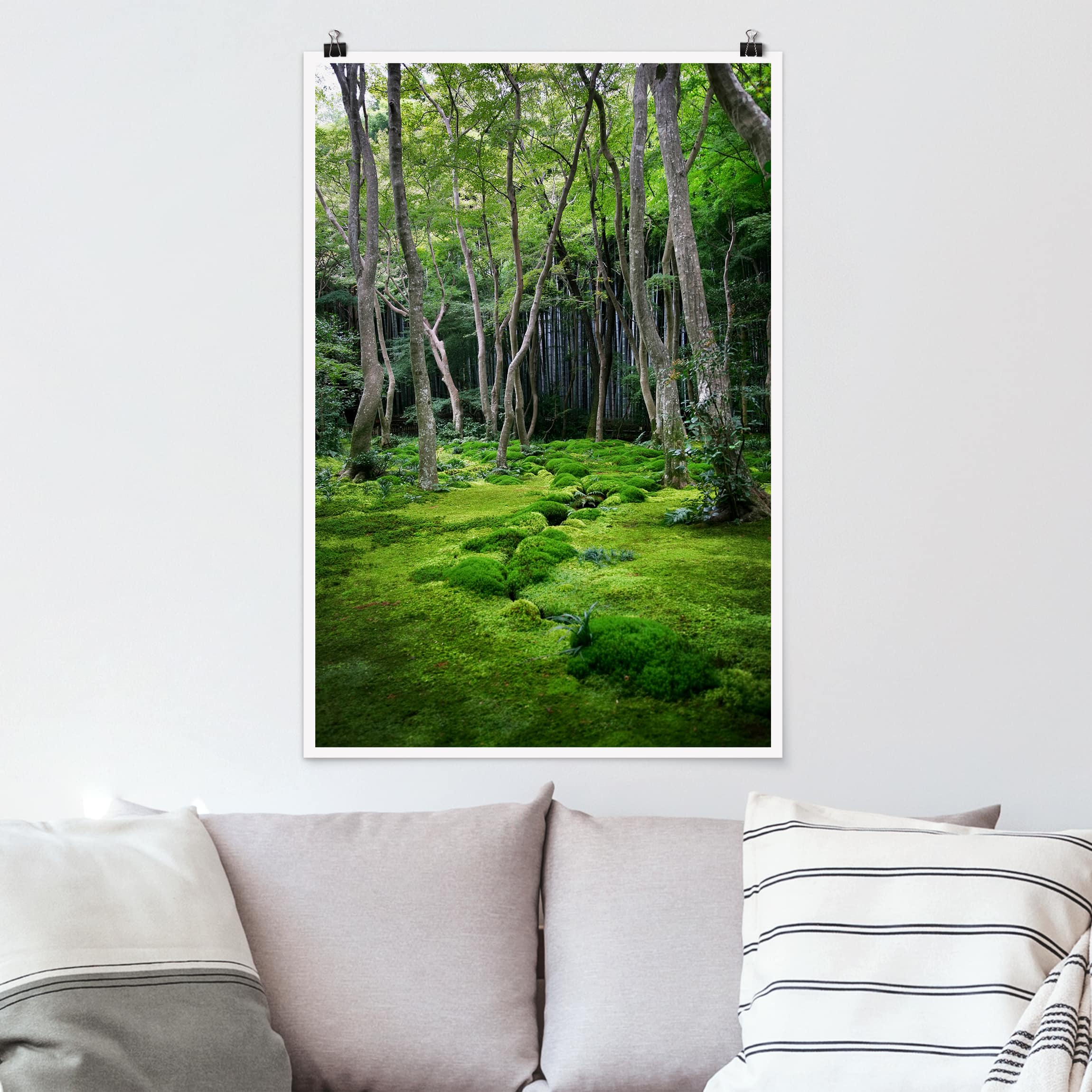 Poster - Hochformat Growing Trees