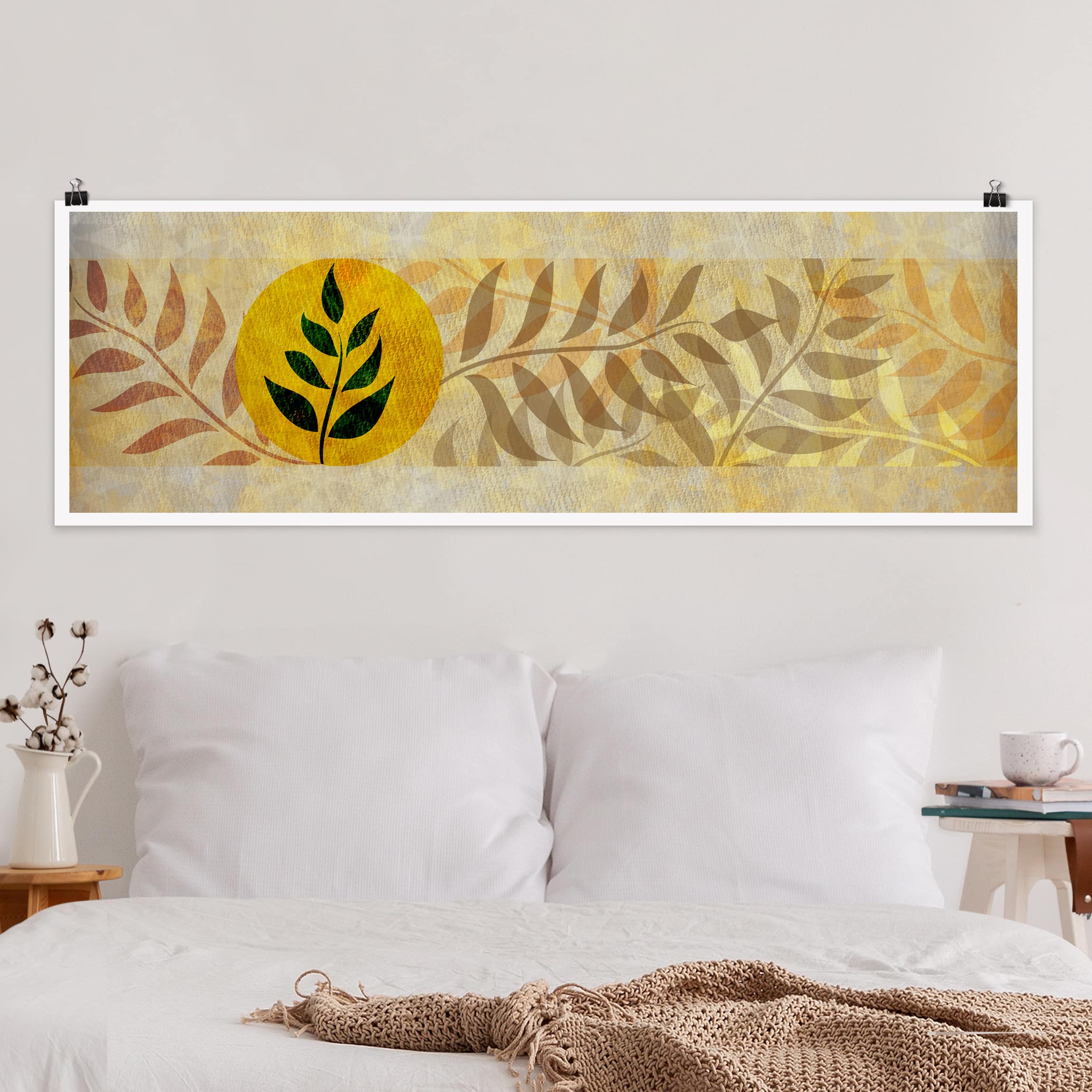 Panorama Poster Asia Muster