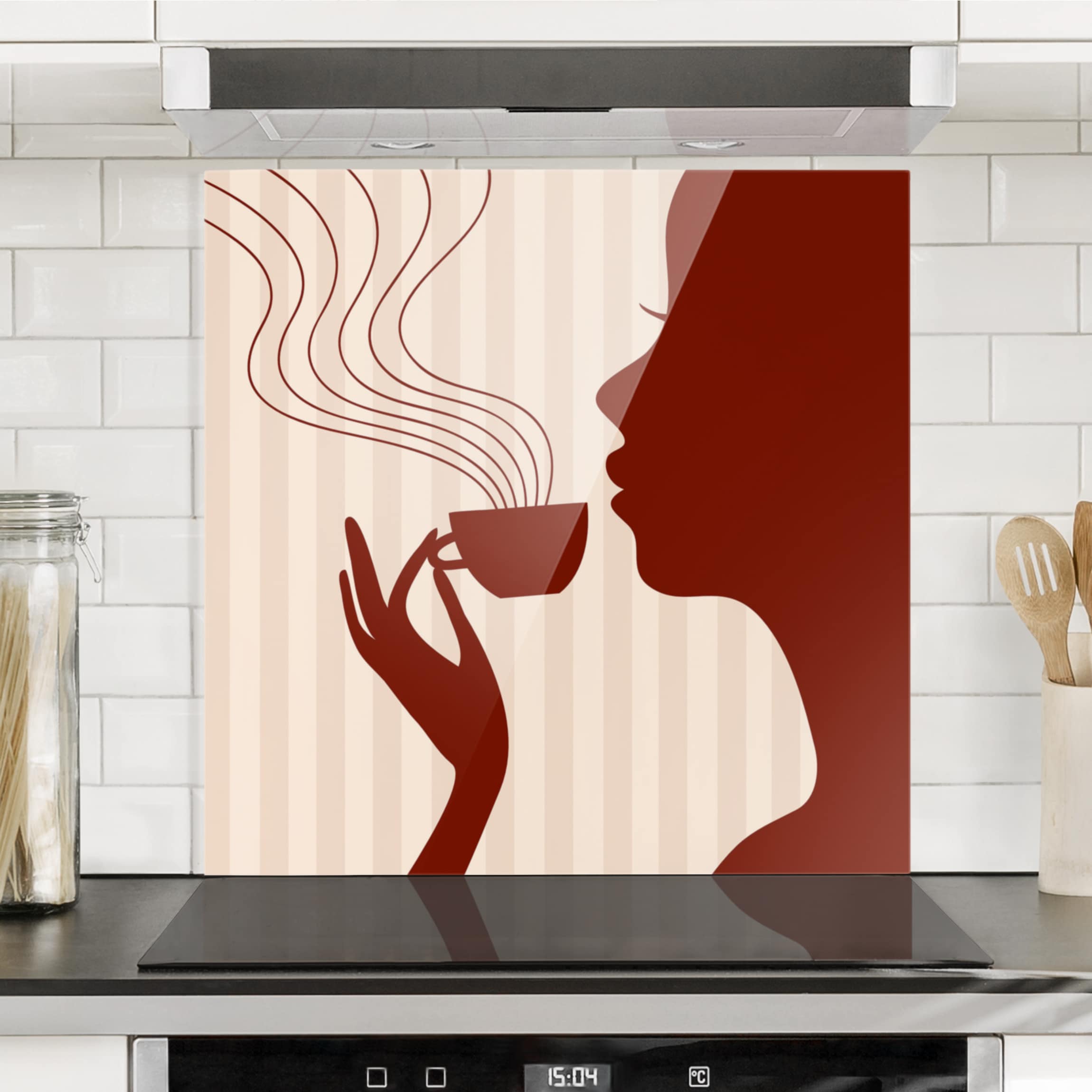 Spritzschutz Hot Coffee