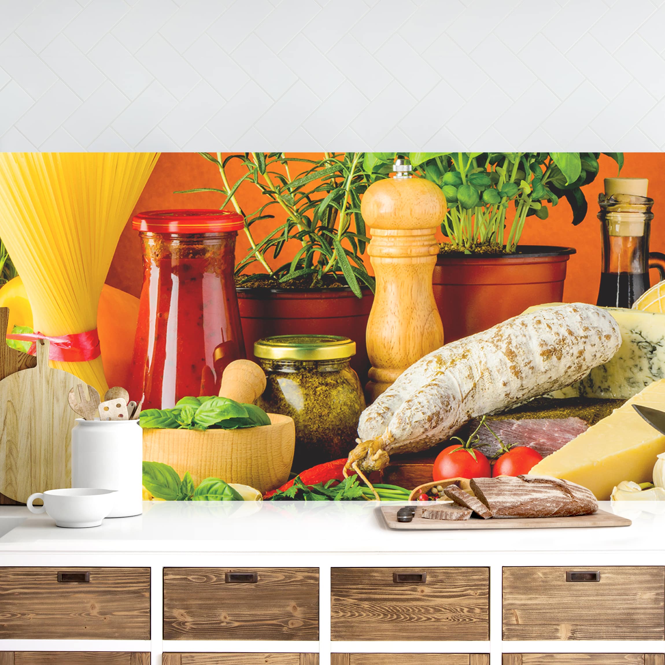 Küchenrückwand Italienische Küche
