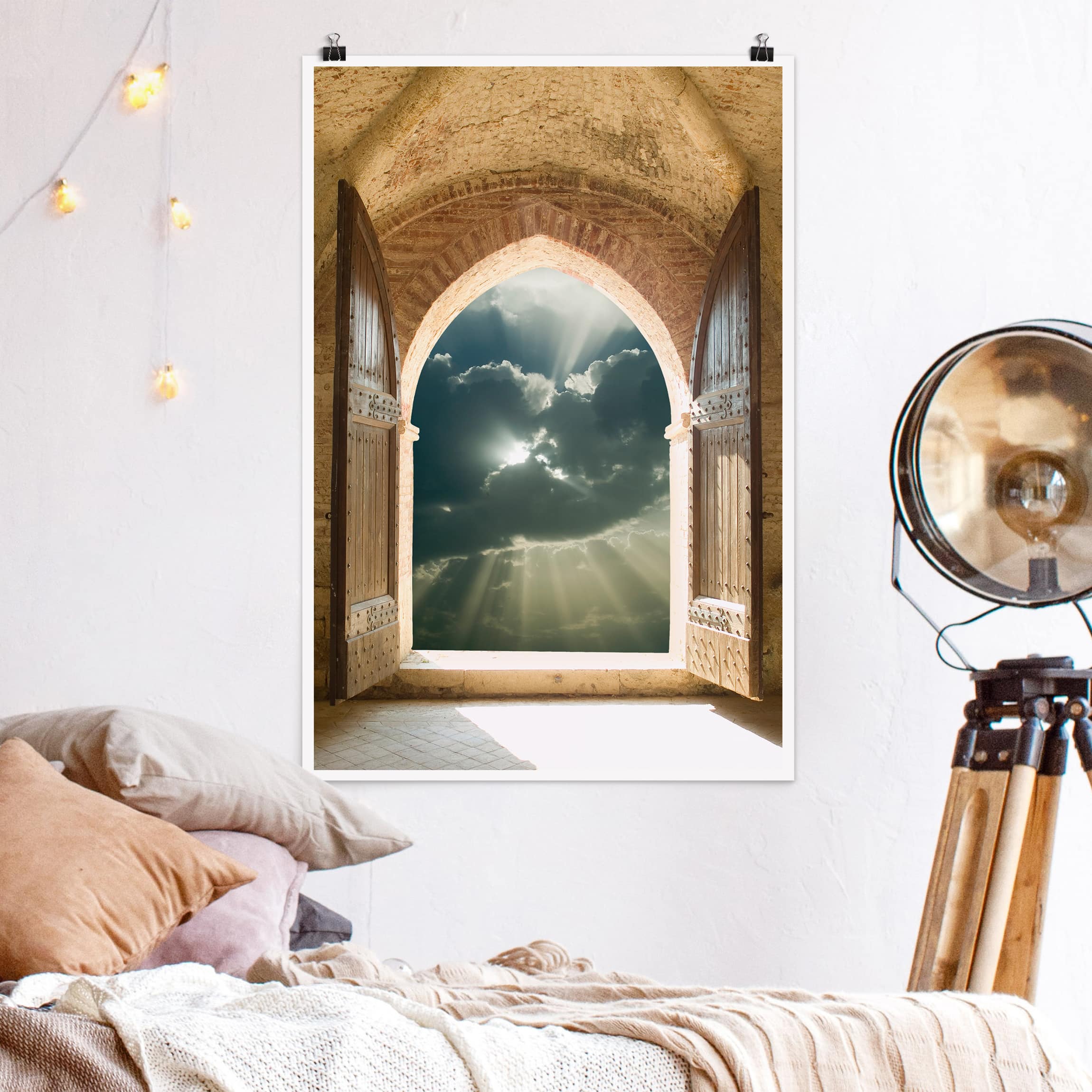 Poster - Hochformat Himmelspforte