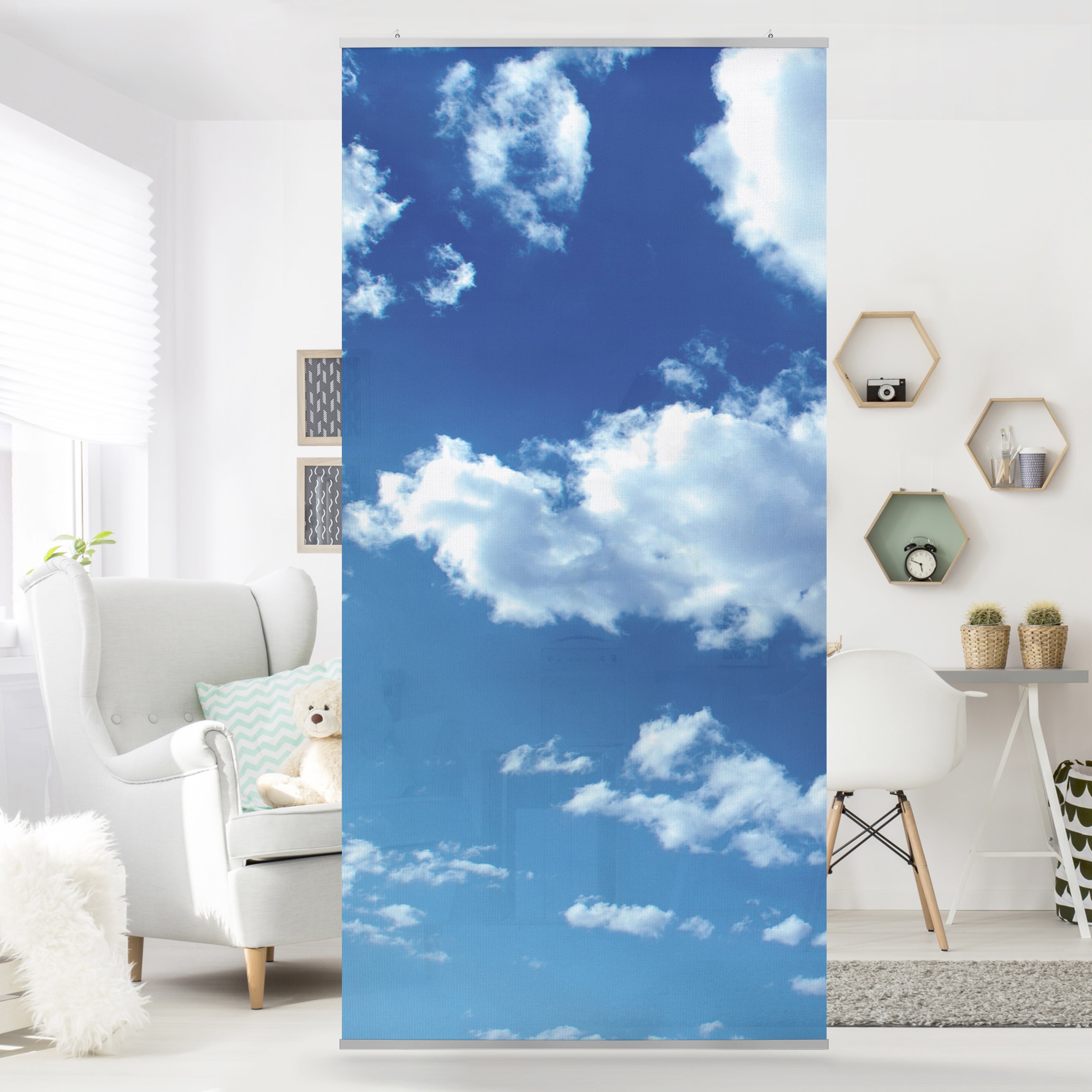 Raumteiler Wolkenhimmel