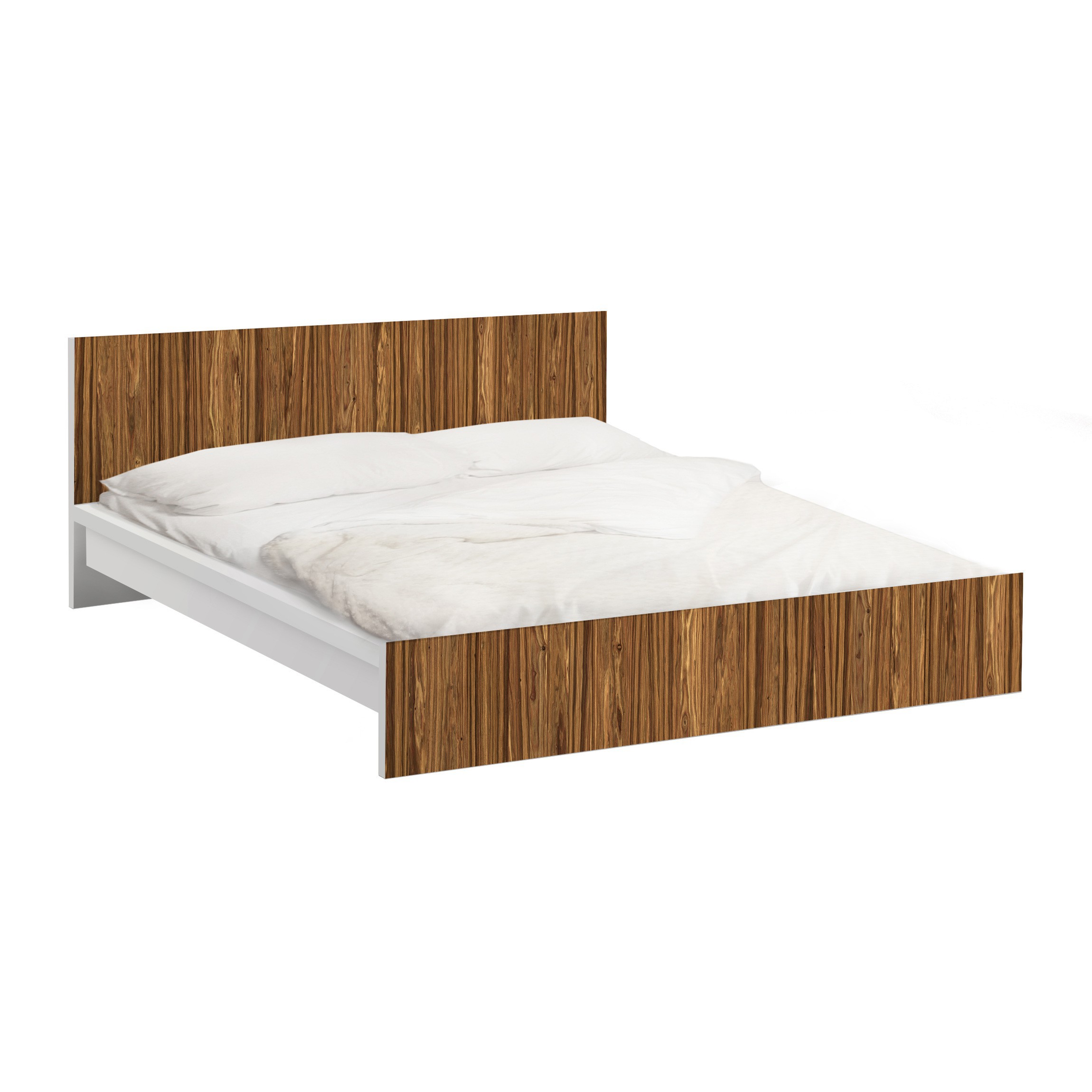 Möbelfolie für IKEA Malm Bett 140 cm Breite Macauba
