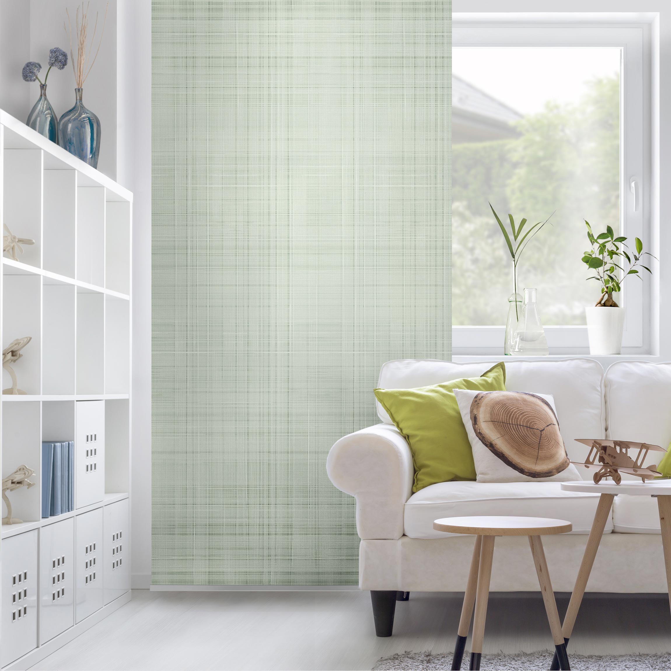 Raumteiler No.RS8 Stoffstruktur