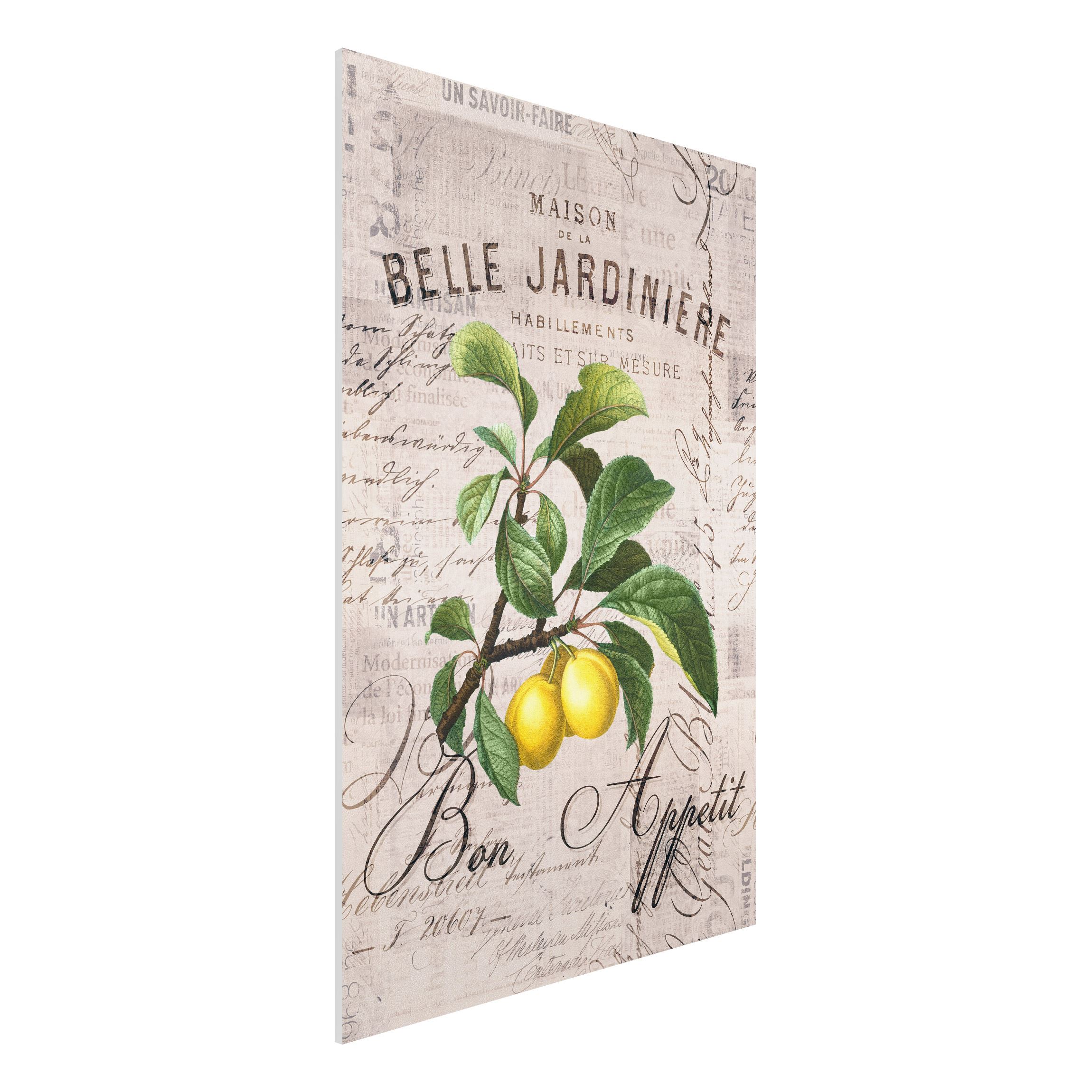 Forexbild Shabby Chic Collage - Pflaumen