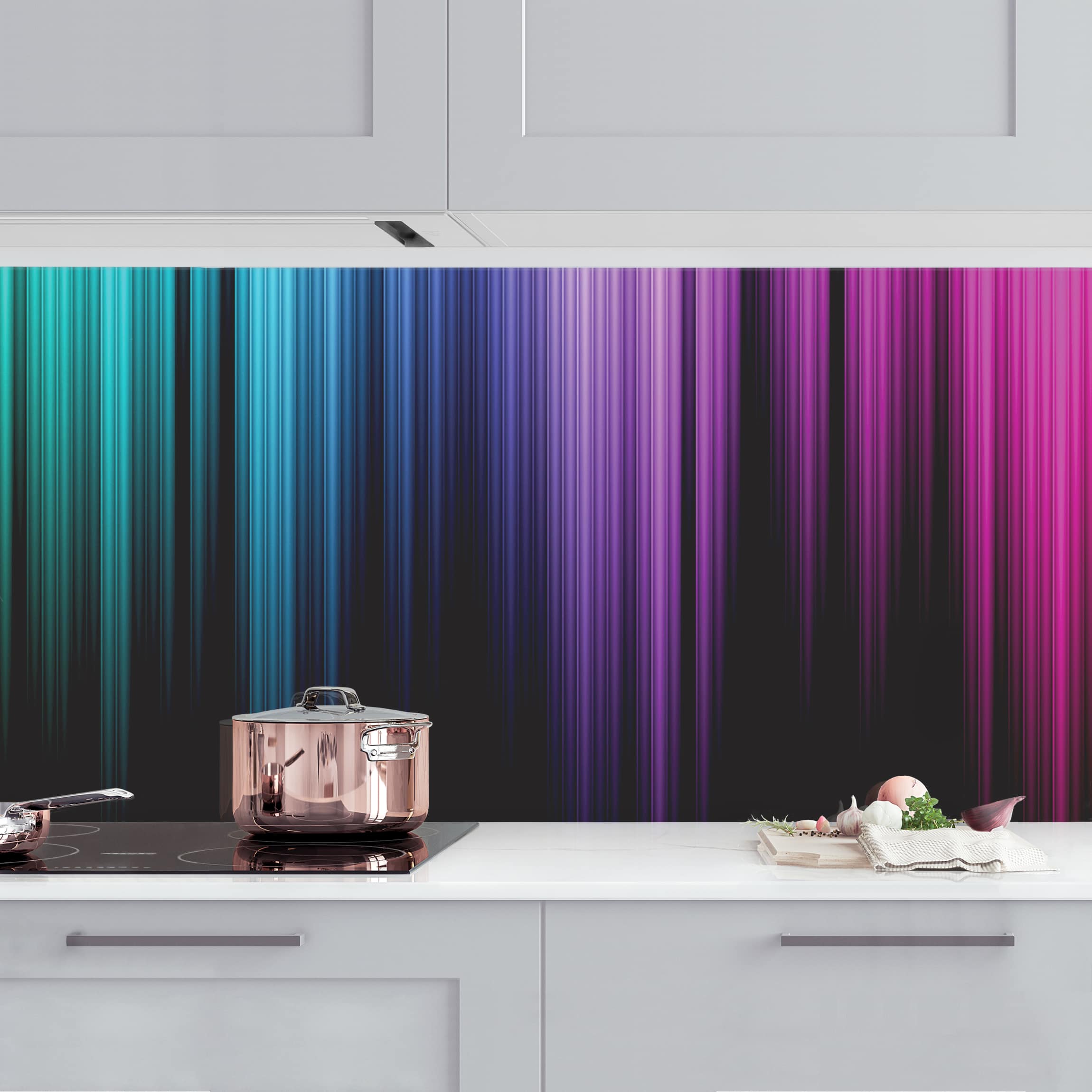 Küchenrückwand Rainbow Display I