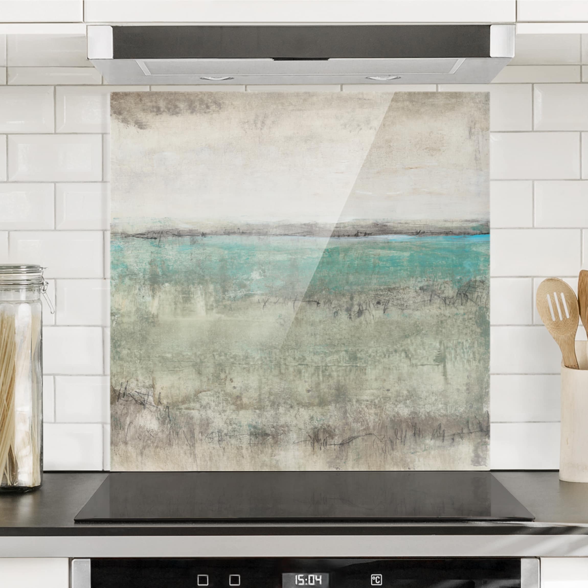 Spritzschutz Horizont über Türkis I