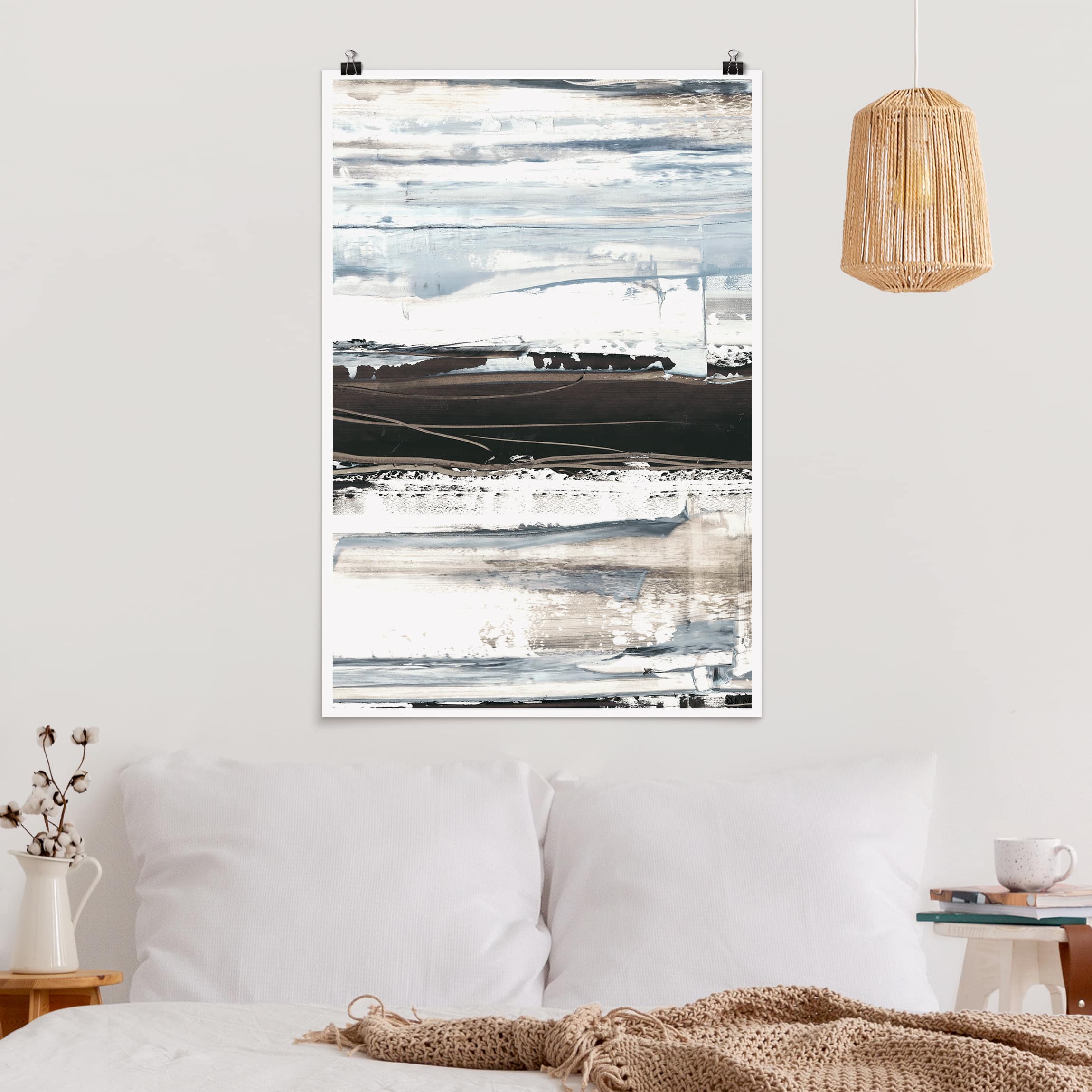 Poster - Hochformat Eisiger Horizont II