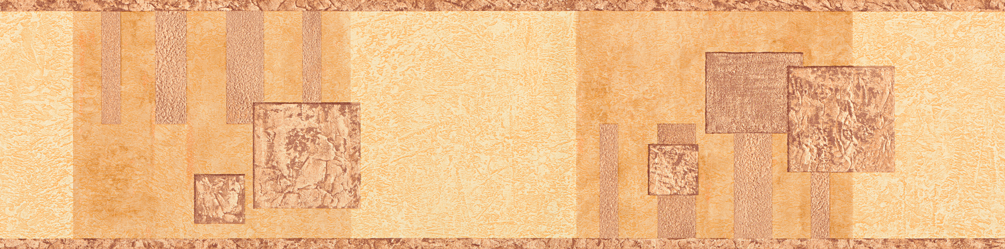 Mustertapete A.S. Création Only Borders 9 in Braun Orange - 900647