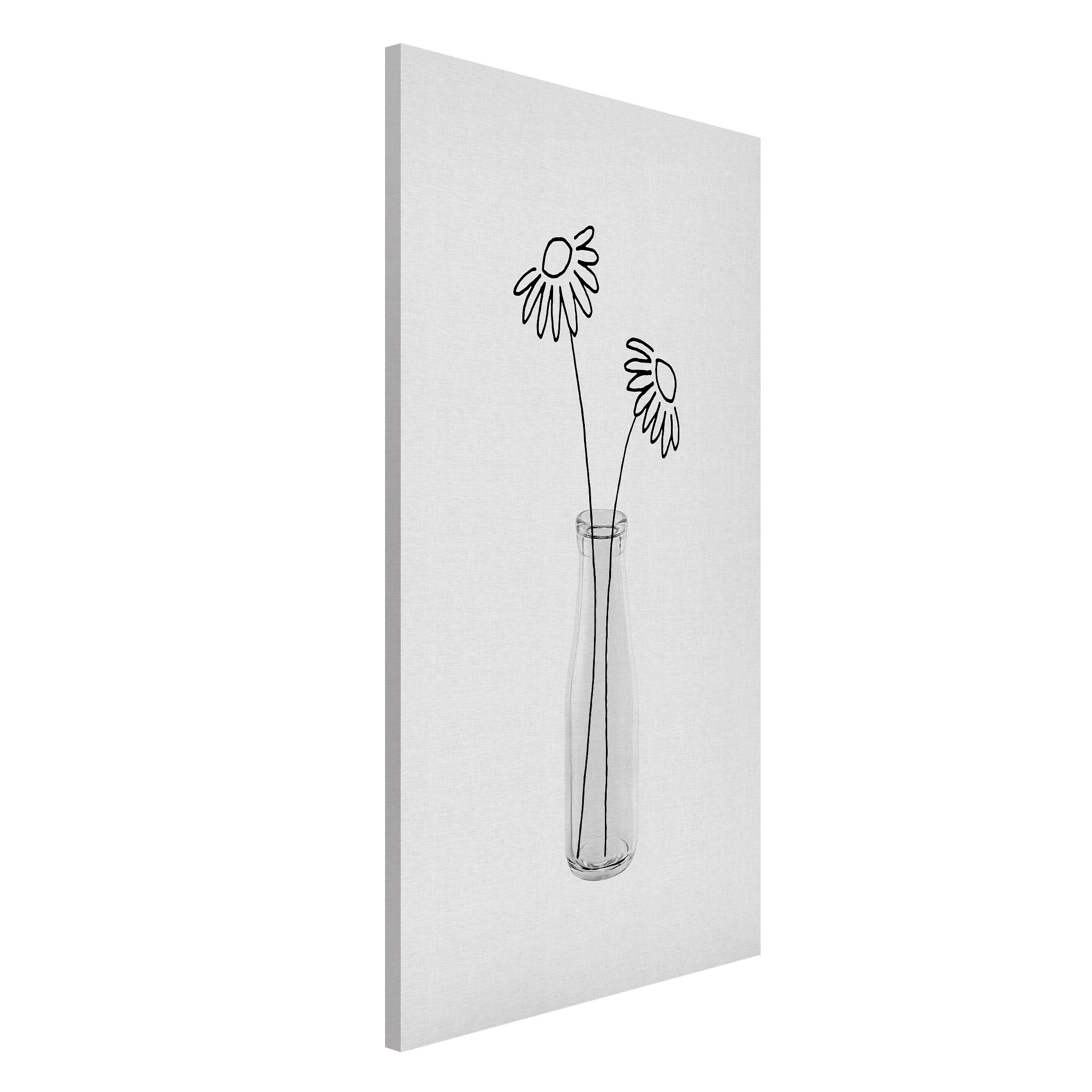 Magnettafel Blumen Stillleben