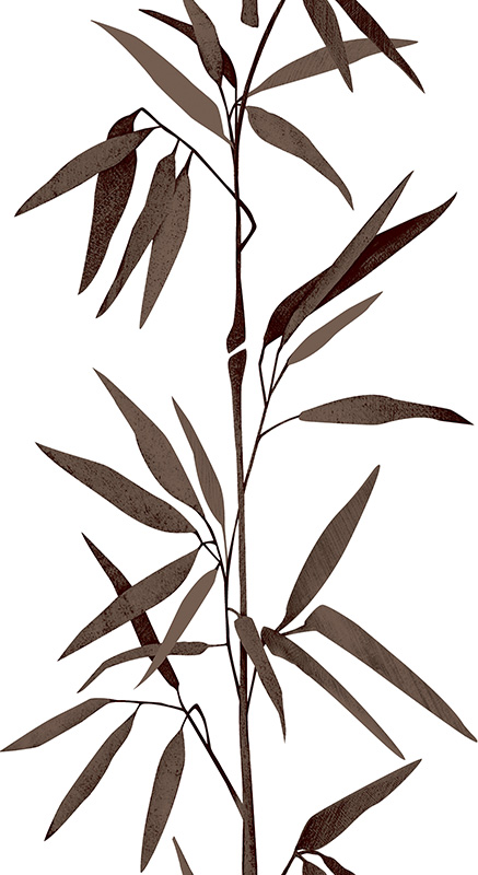 Mustertapete Livingwalls pop.up Panel in Braun Weiss - 942732