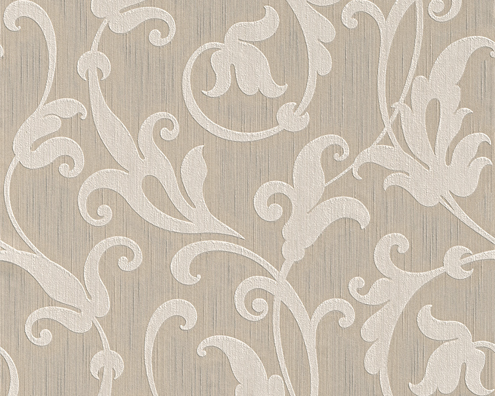 Metallic-Tapete Architects Paper Tessuto in Beige Metallic - 954901