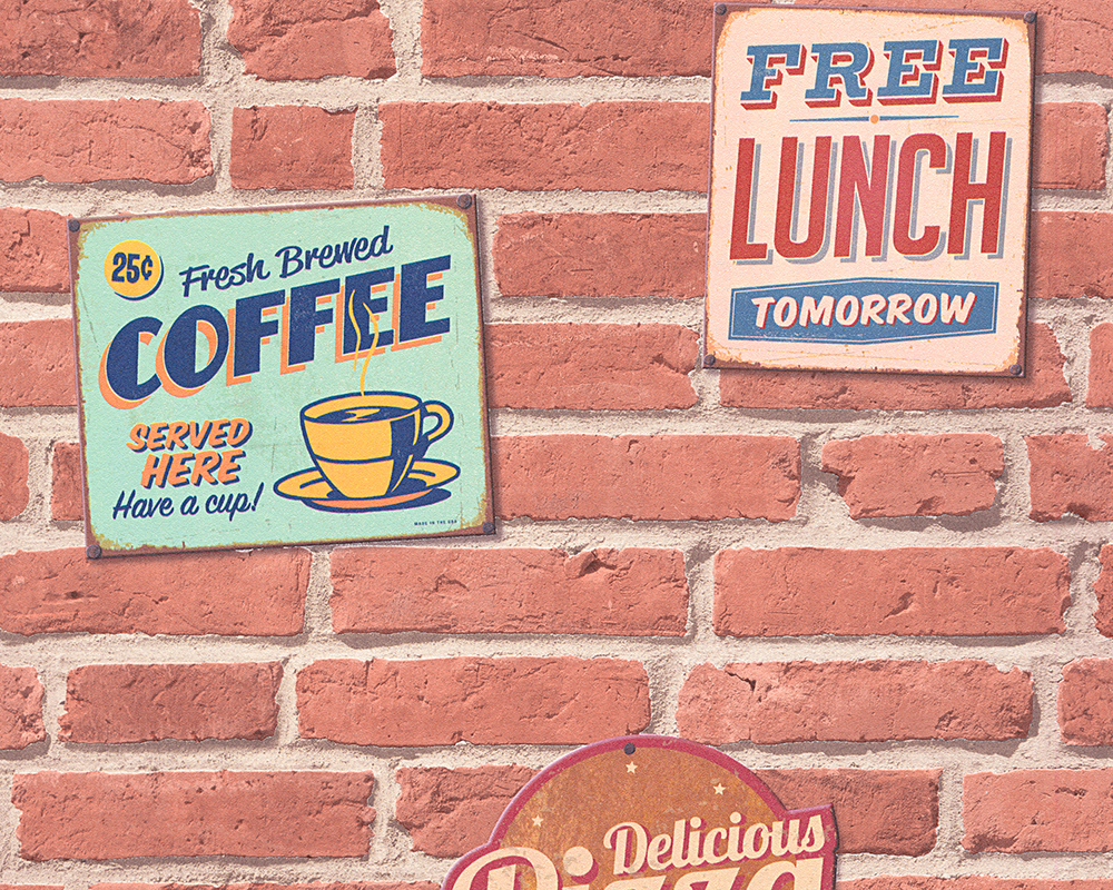 Mustertapete Livingwalls pop.up Panel 3D in Beige Braun Creme - 955681