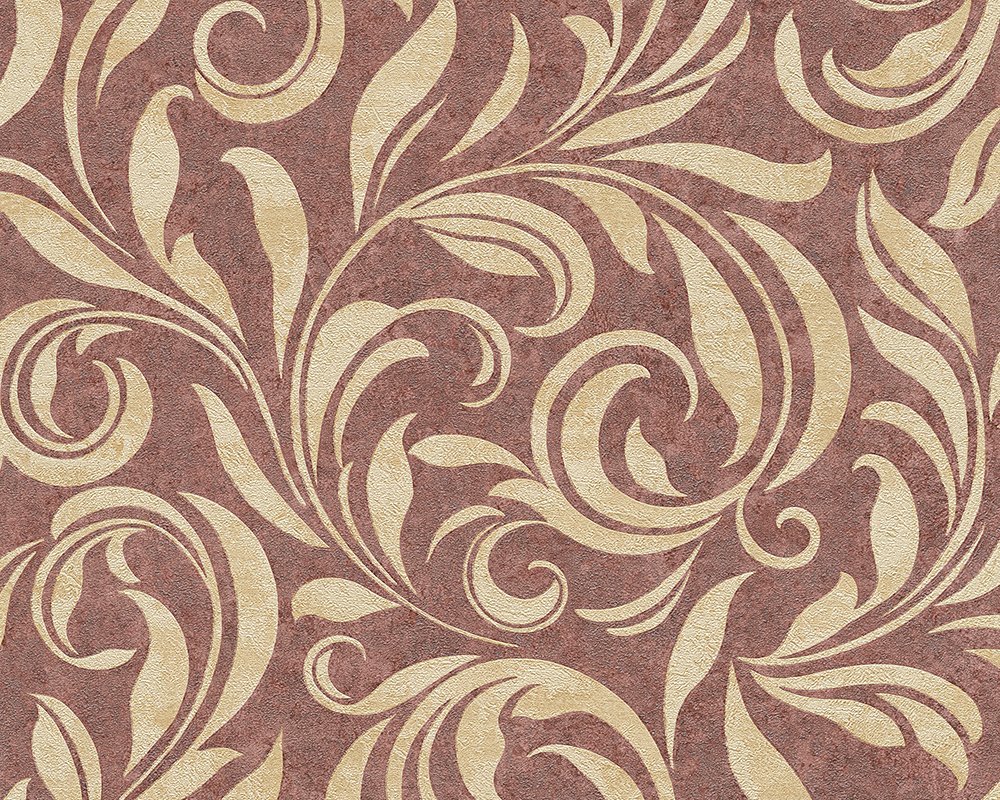 Metallic-Tapete Architects Paper Nobile in Beige Metallic Rot - 959403