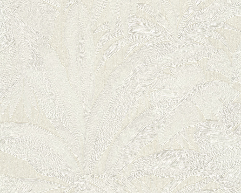 Metallic-Tapete Versace wallpaper Versace 2 Giungla in Creme Metallic - 962402