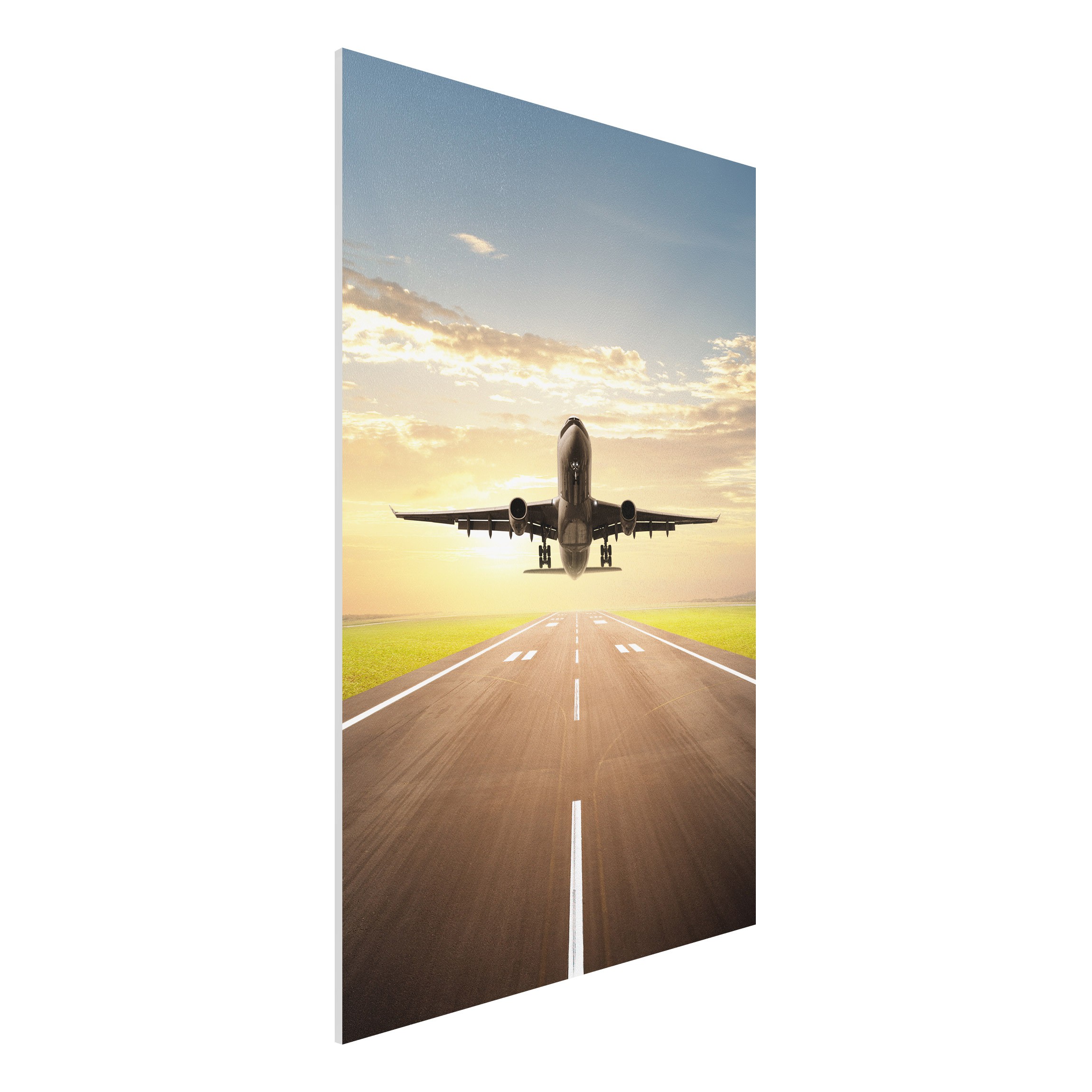 Forexbild - Hochformat 2:3 Startendes Flugzeug